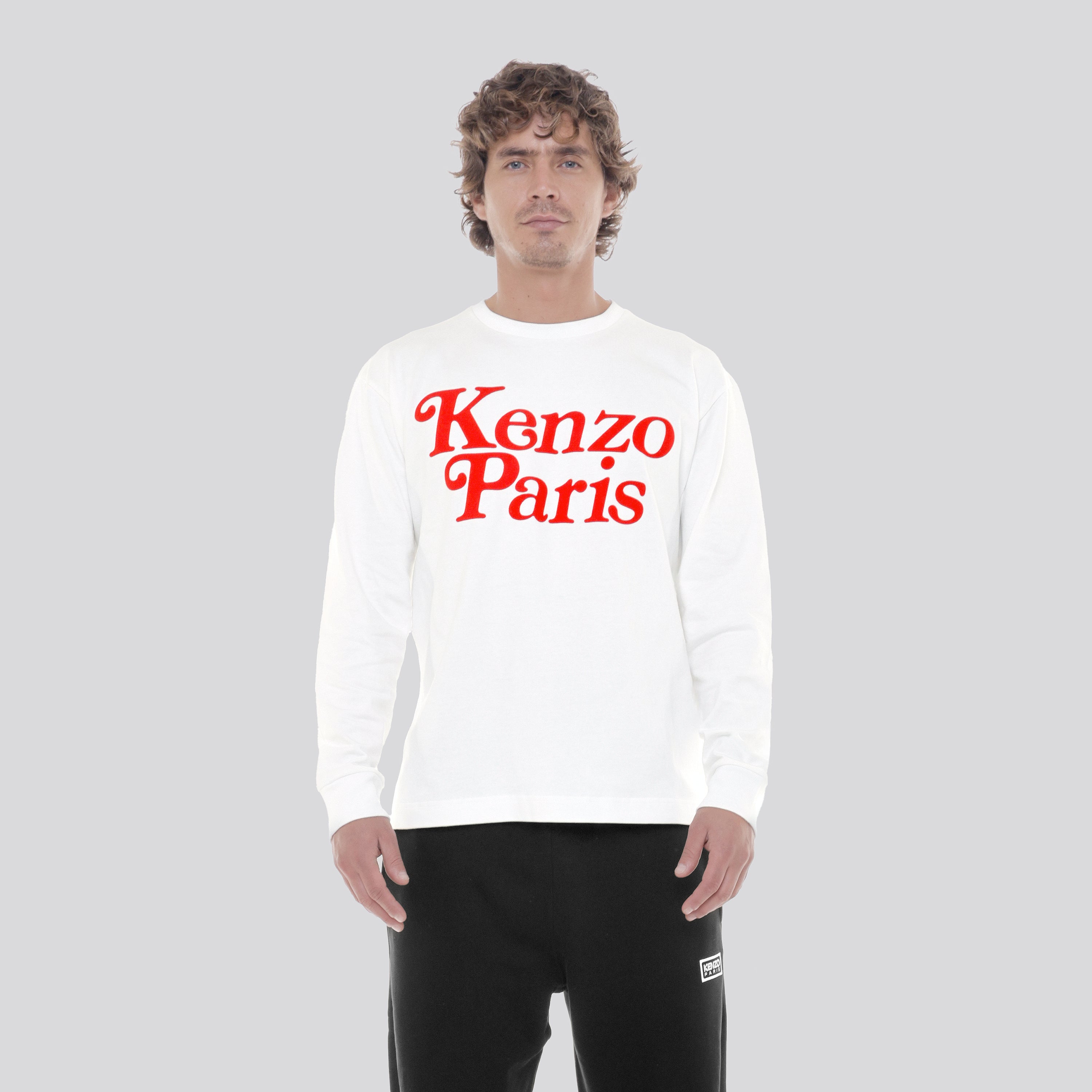 Buzo Blanco KENZO Paris Logo