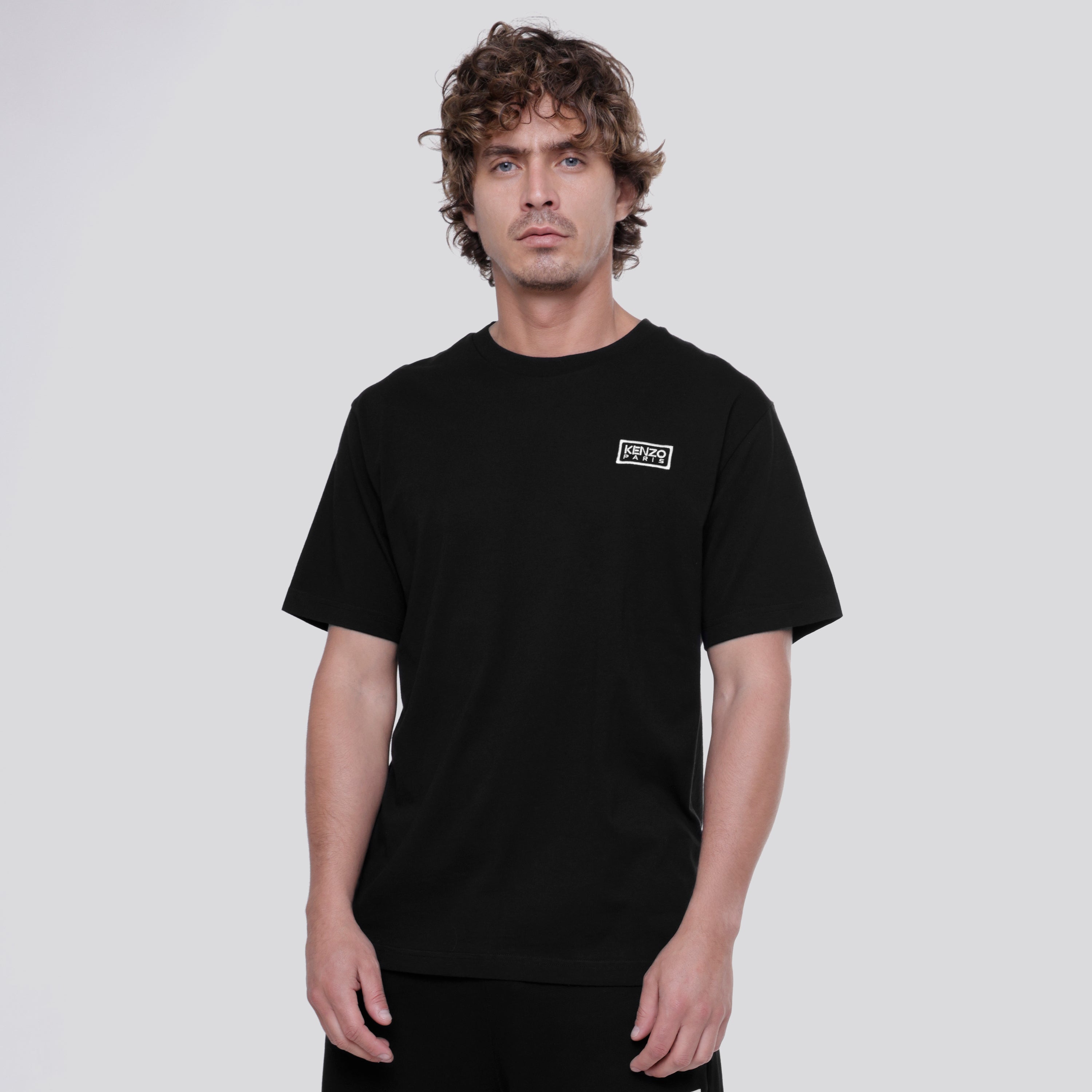 Camiseta Negra KENZO Logo