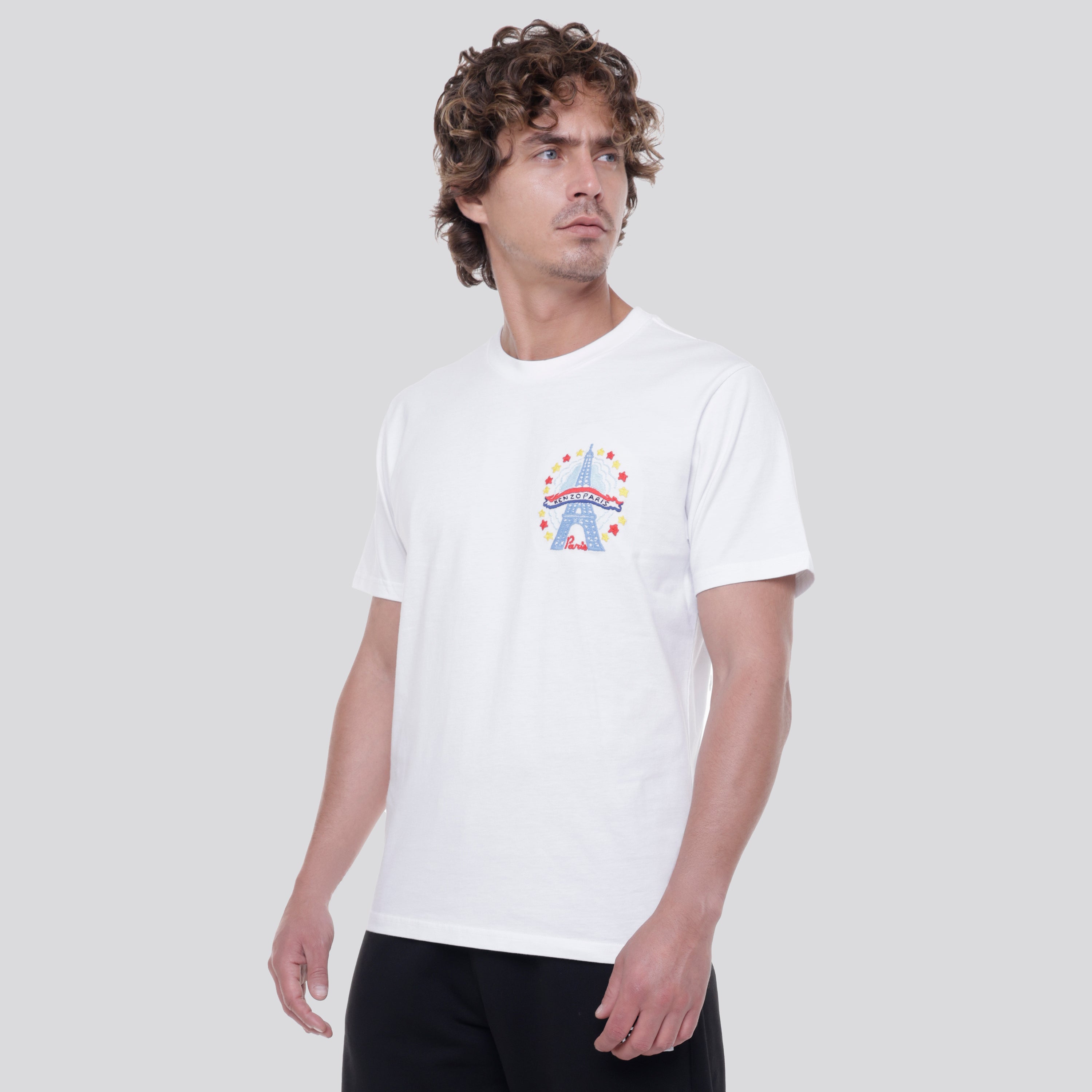 Camiseta Blanca Kenzo Eiffel Tower