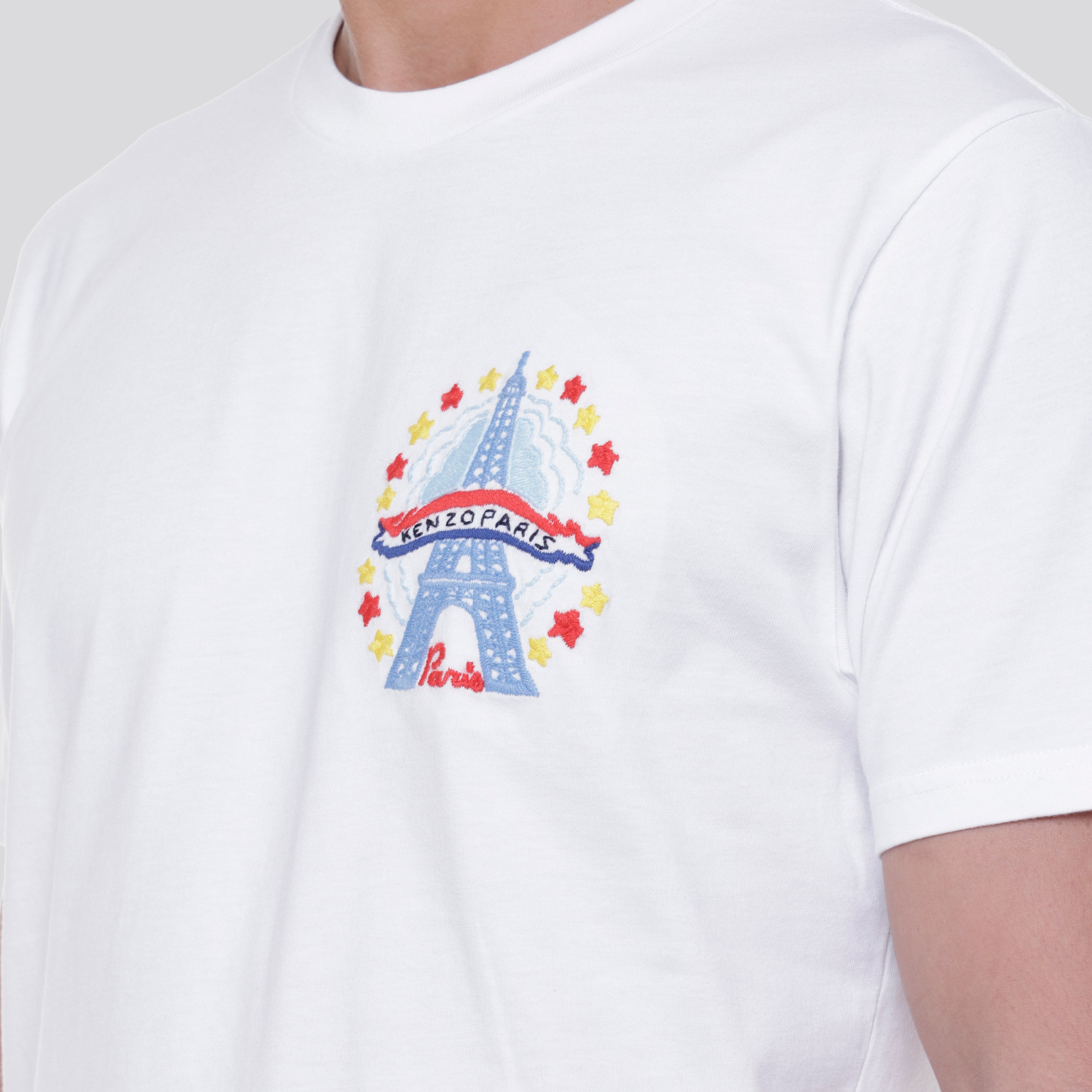 Camiseta Blanca Kenzo Eiffel Tower