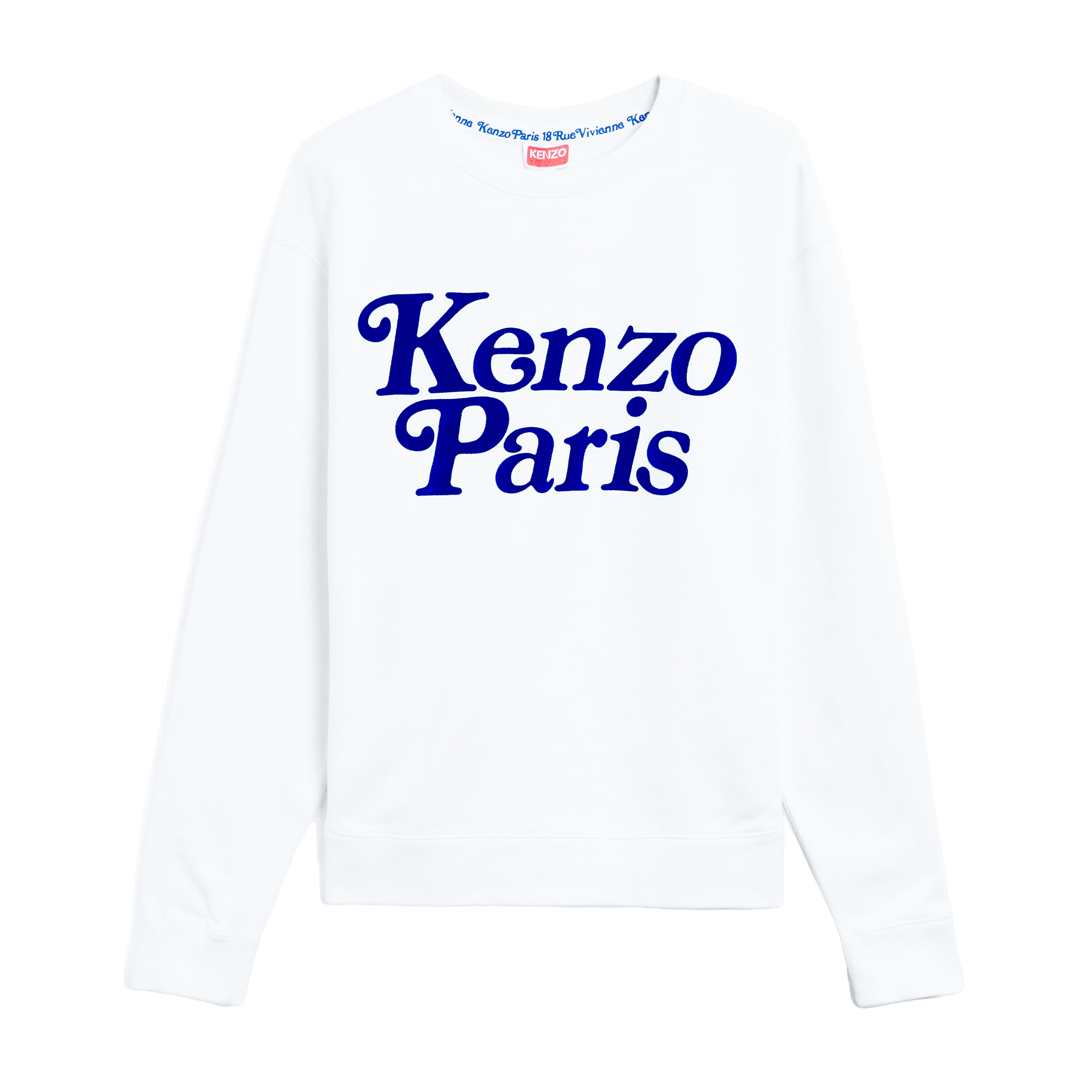 Buzo Blanco Kenzo Azul Paris