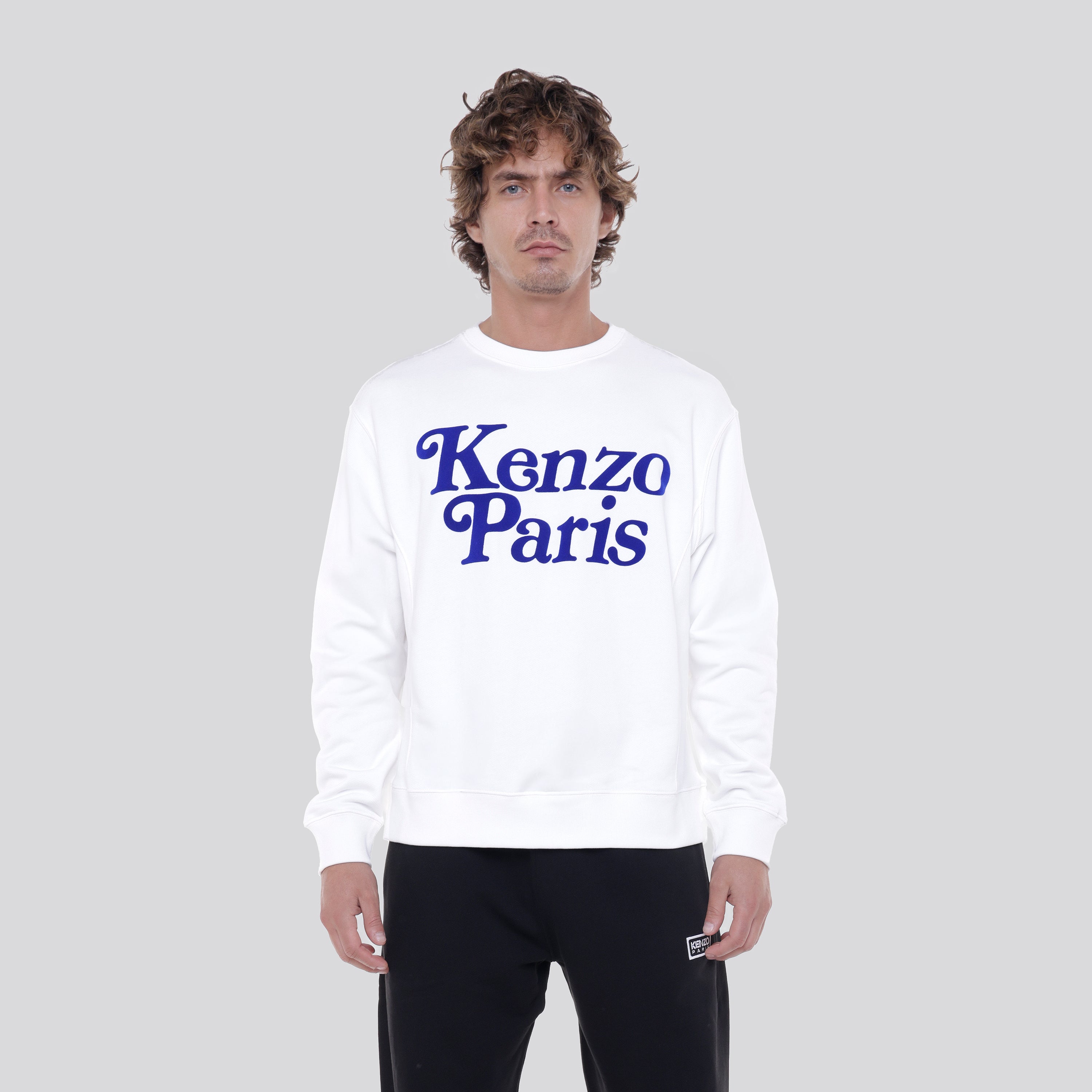 Buzo Blanco Kenzo Azul Paris