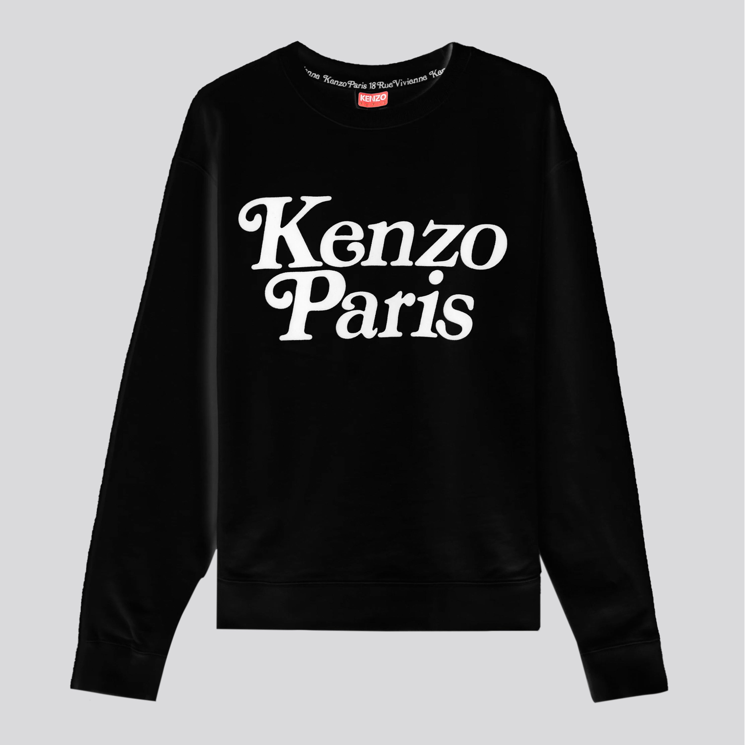 Buzo Negro KENZO Blanco Paris