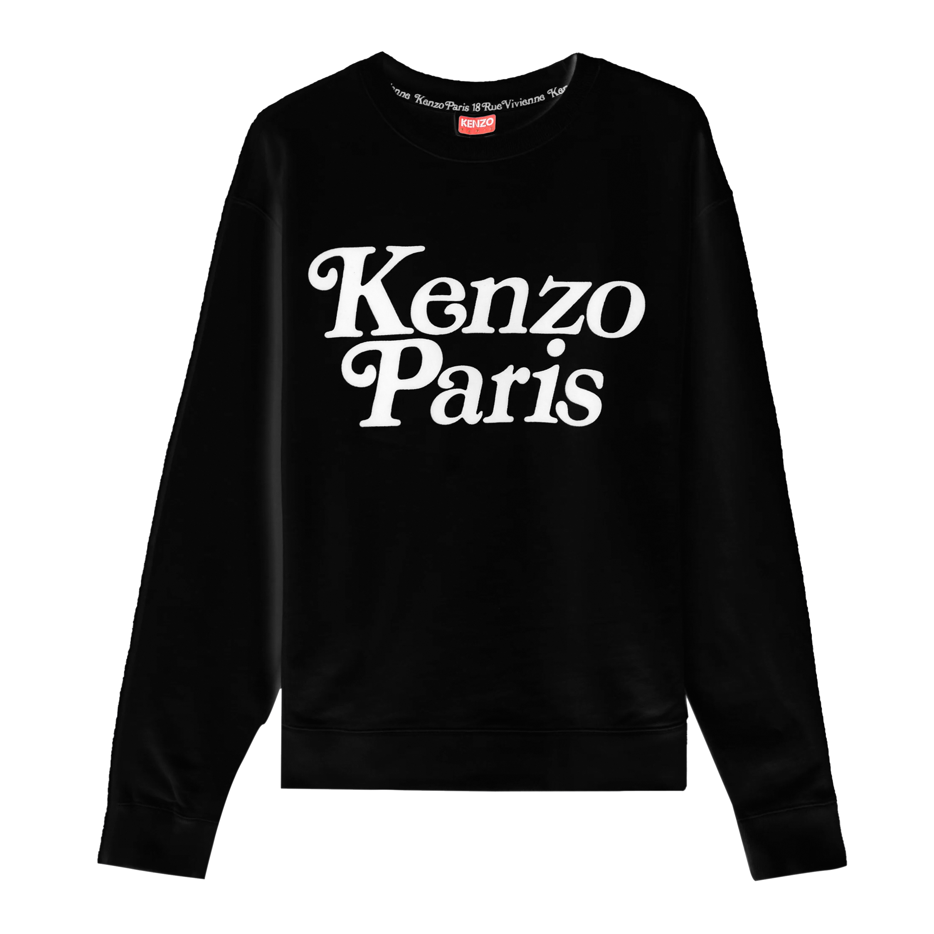Buzo Negro Kenzo Blanco Paris