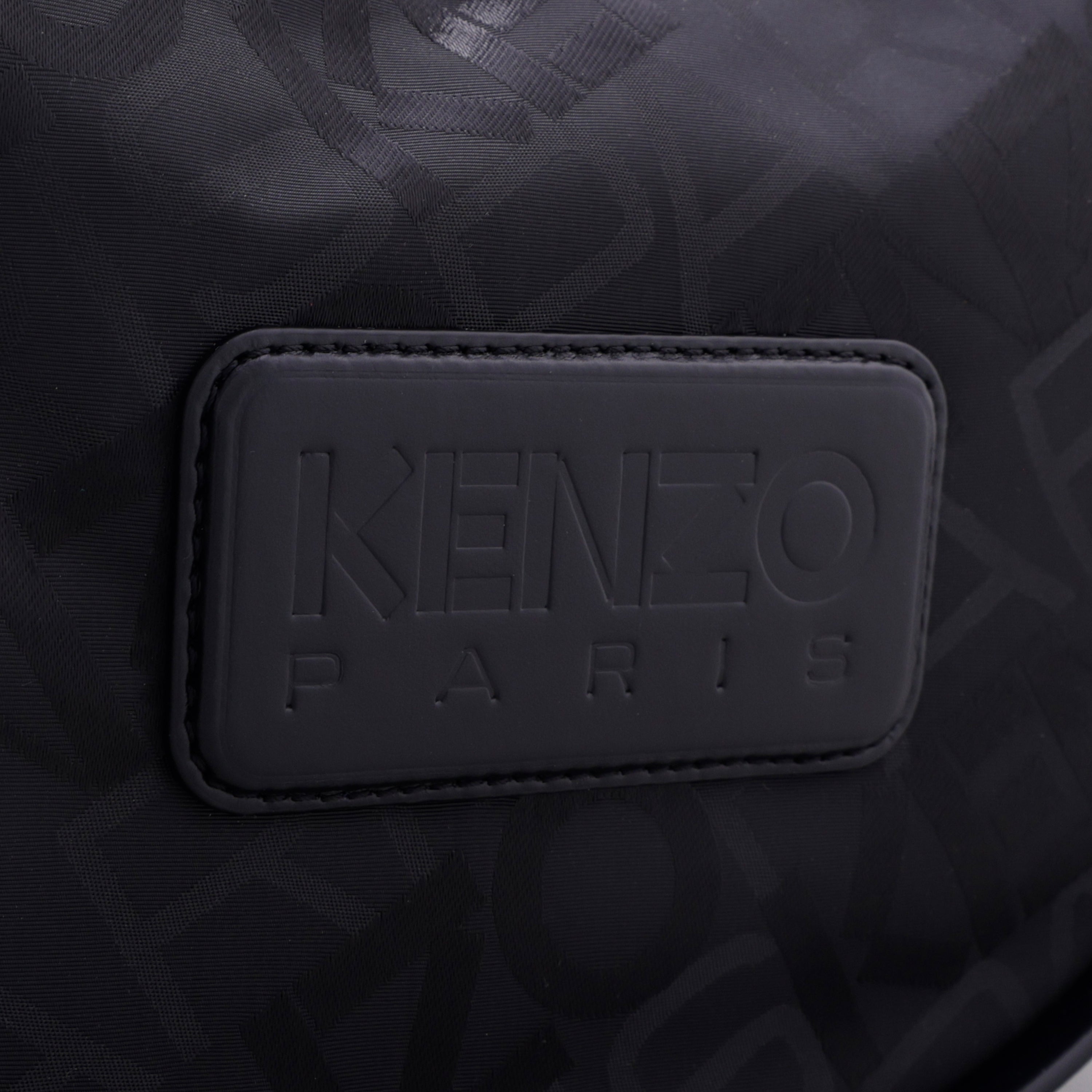 Cartera Negra Kenzo Nylon Medium