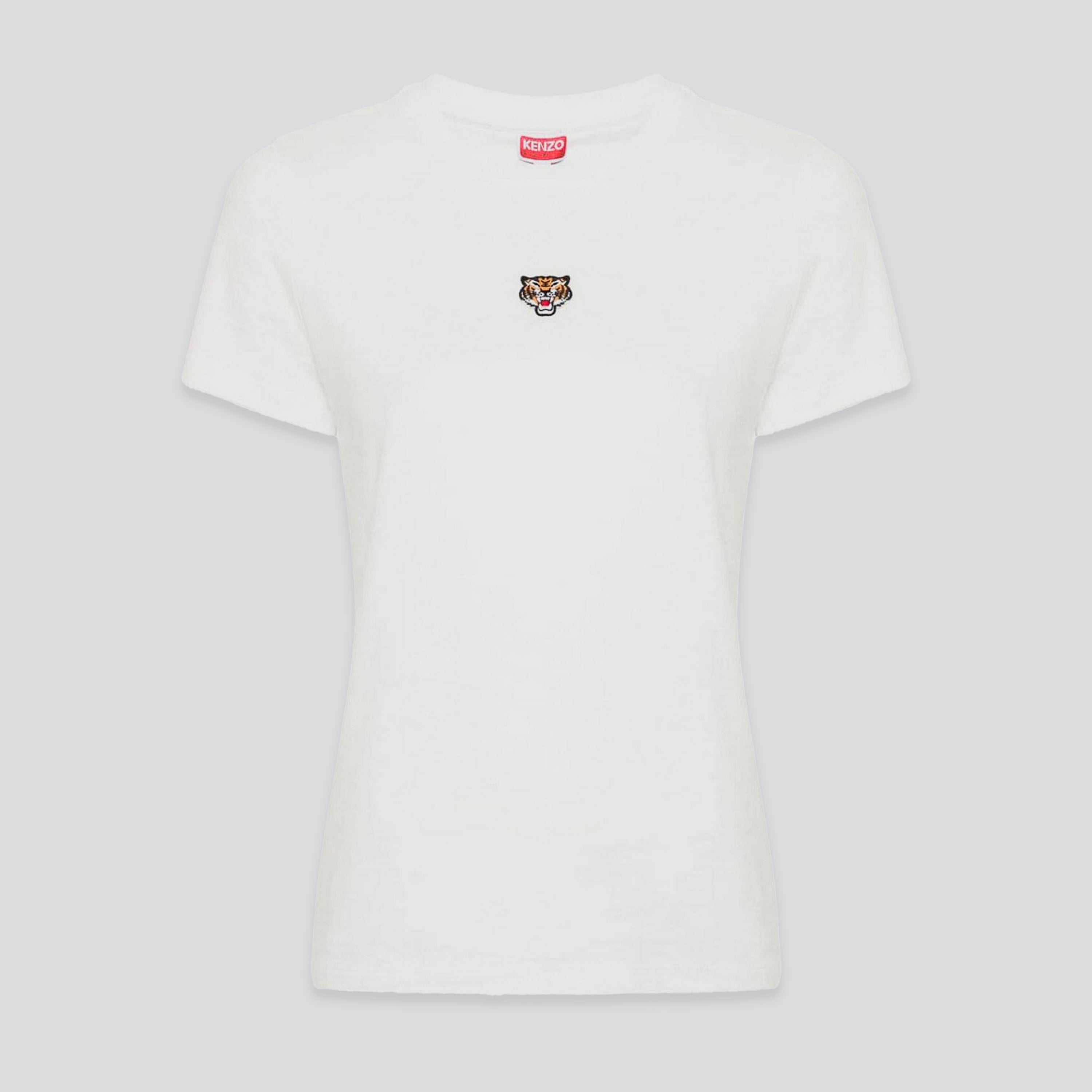 Camiseta Blanca Kenzo Tiger Patch