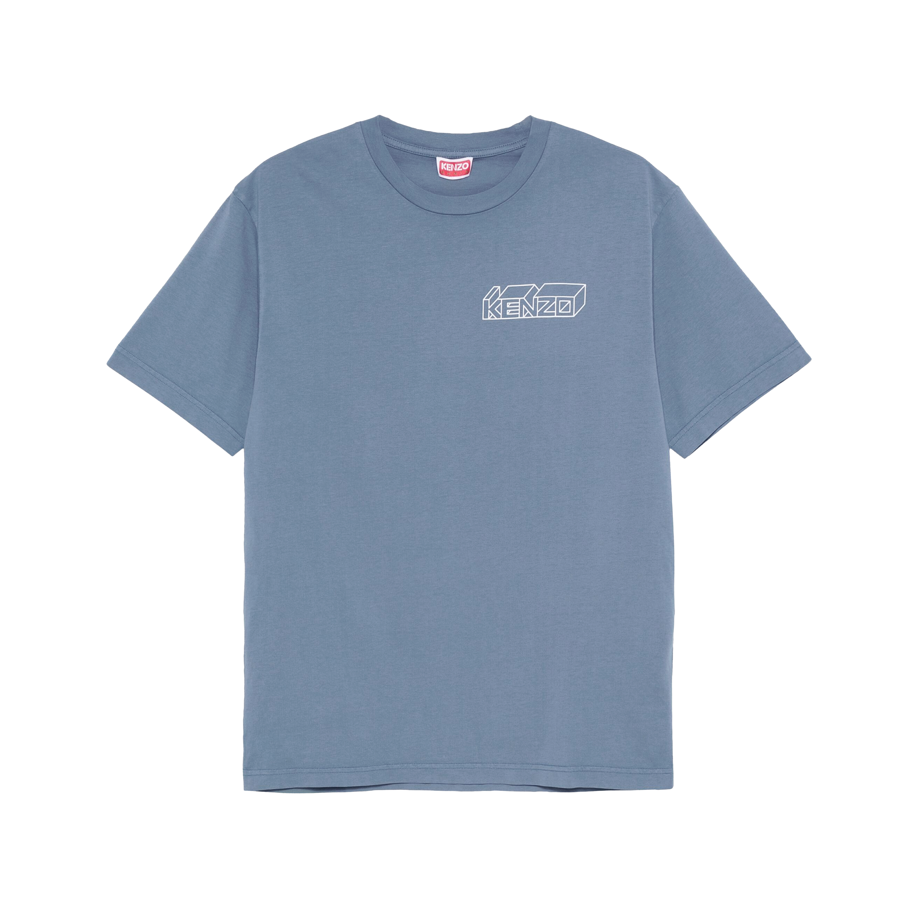 Camiseta Azul Kenzo Kube
