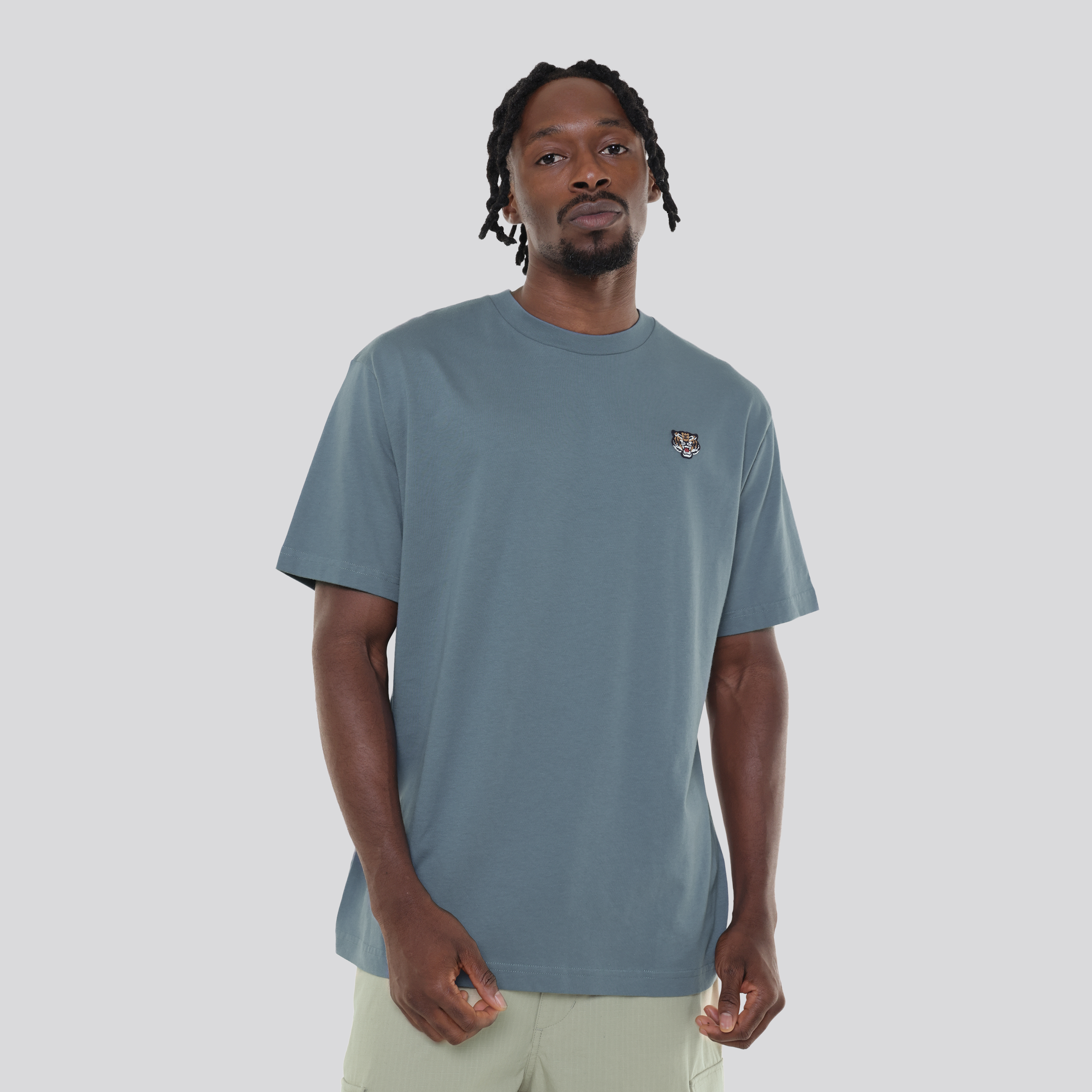 Camiseta Azul Kenzo Tiger