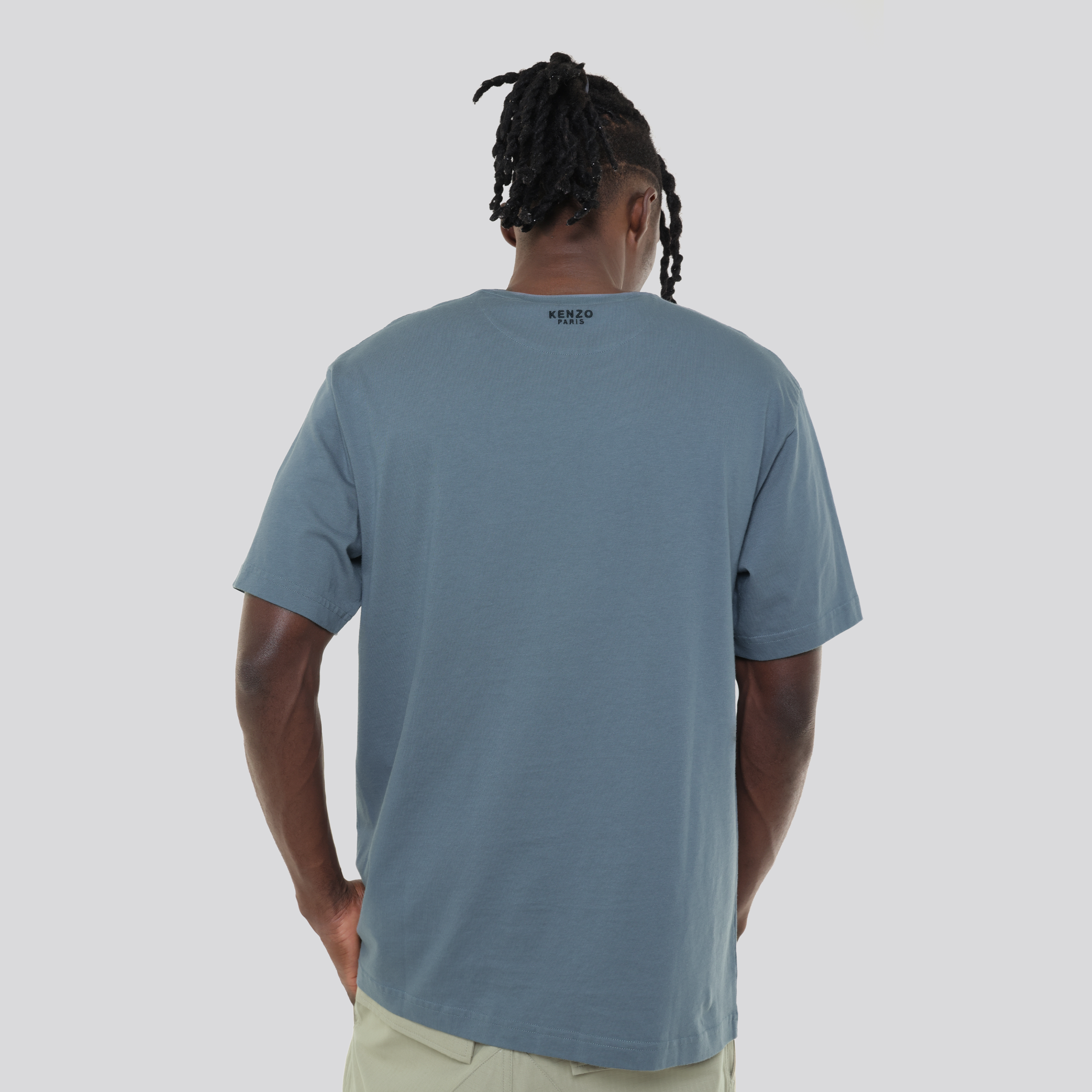 Camiseta Azul Kenzo Tiger