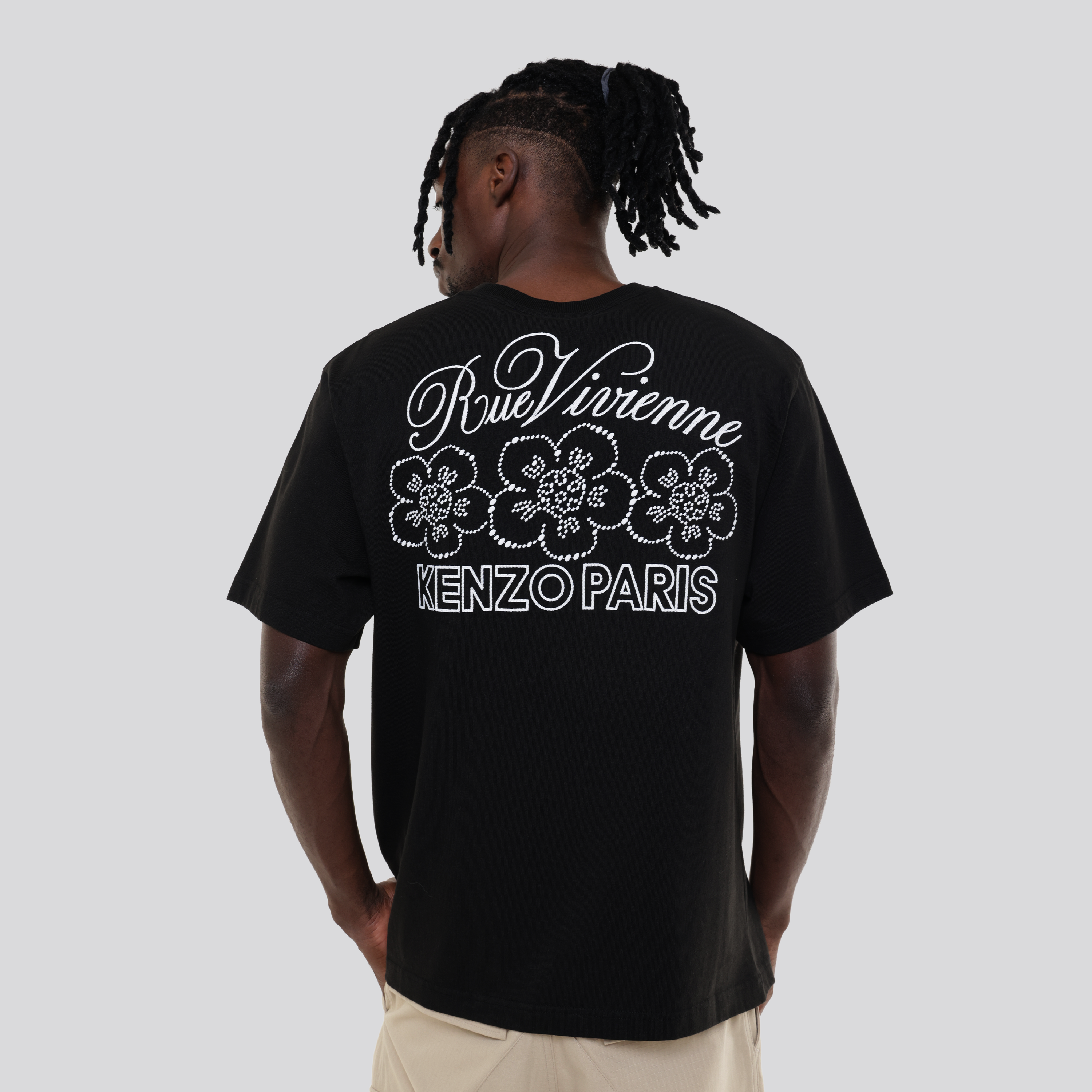 Camiseta Negra Kenzo Constellation