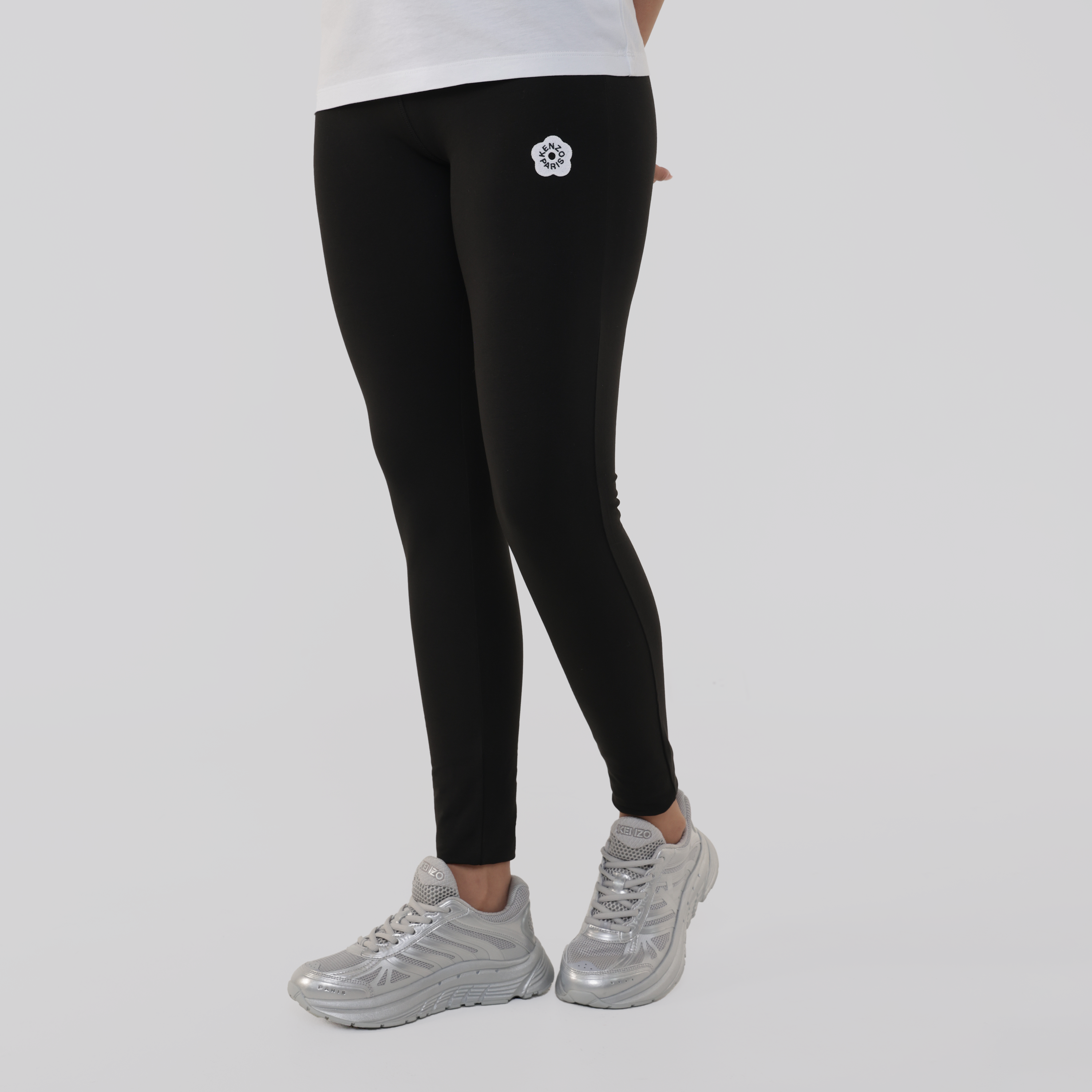 Legging Negro Kenzo Flower