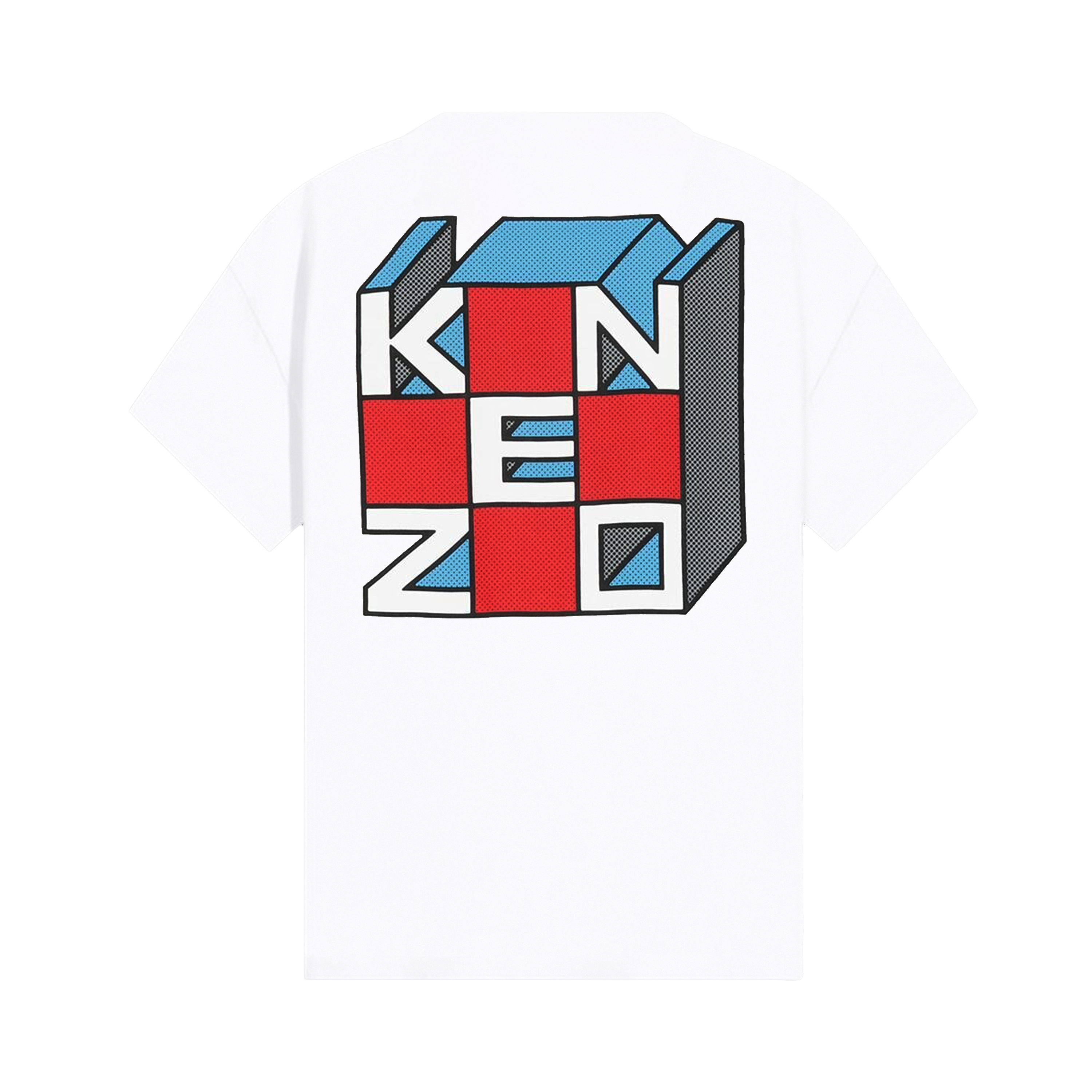 Camiseta Blanca Kenzo Kube