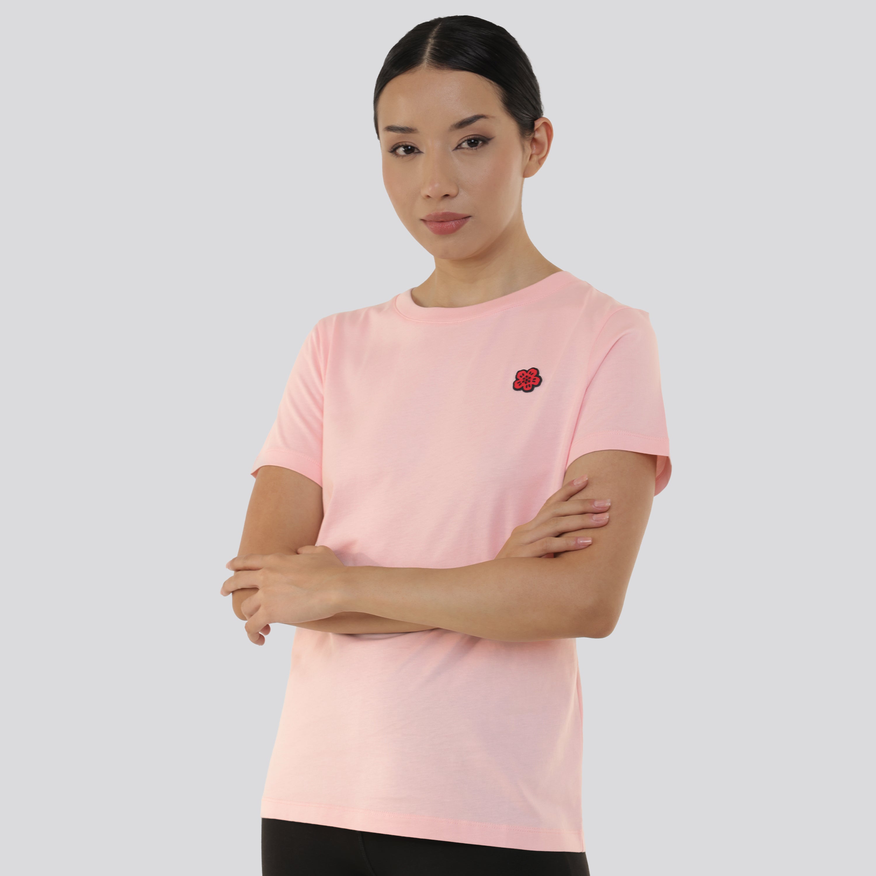 Camiseta Rosado Kenzo Flower Patch