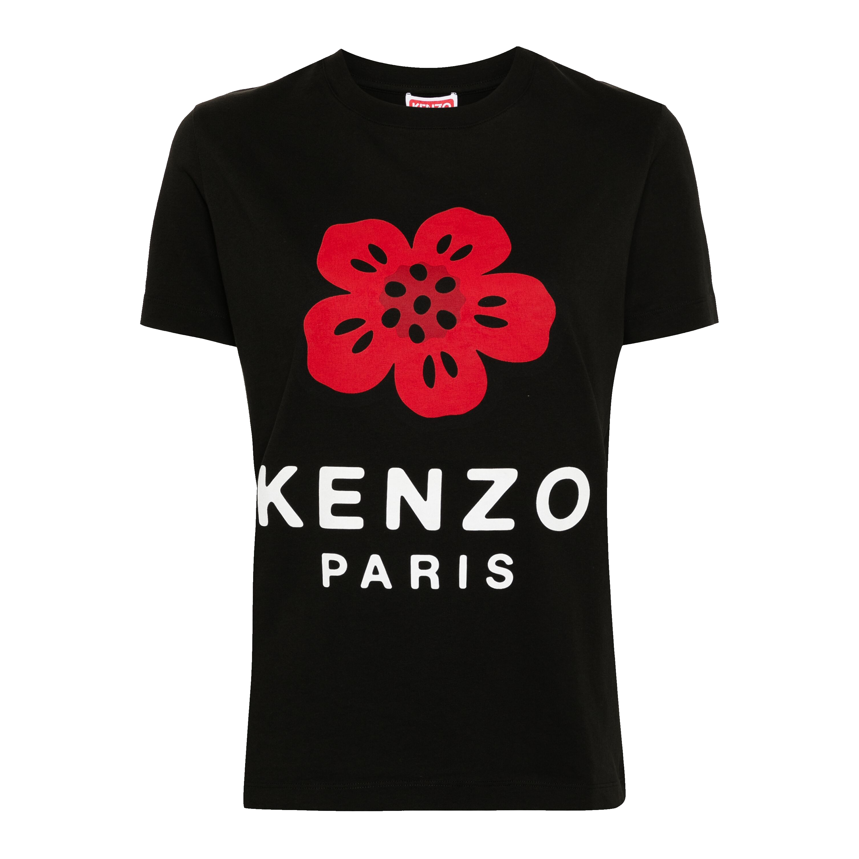Camiseta Negra Kenzo Boke Flower