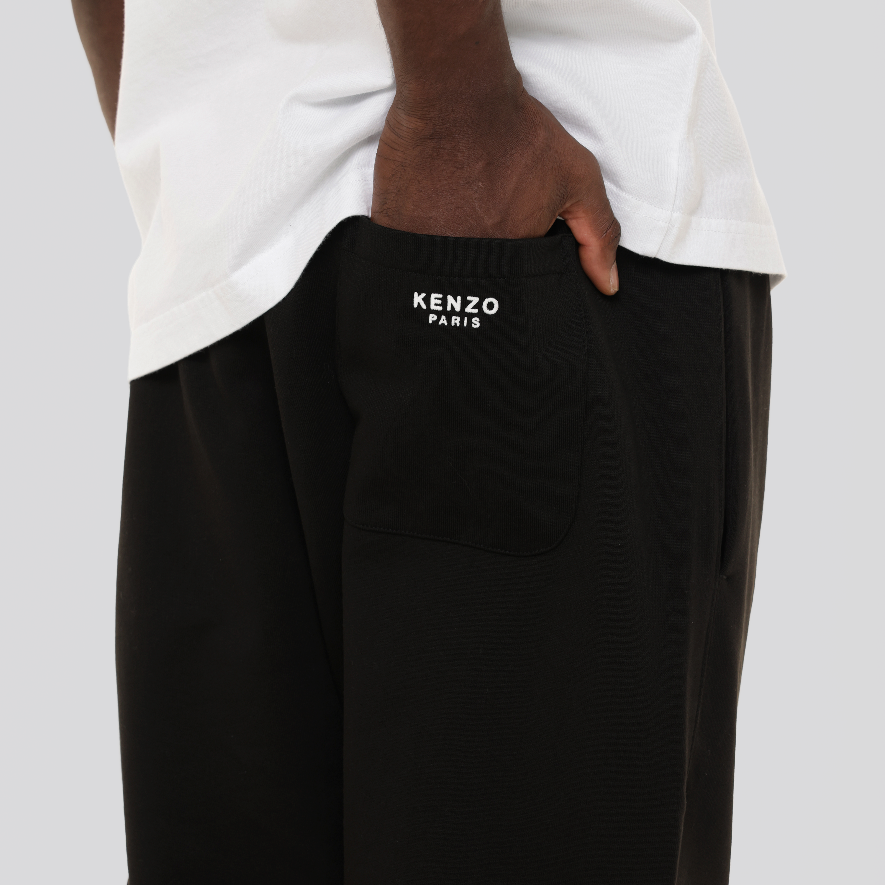 Sudadera Negra Kenzo Paris Flower