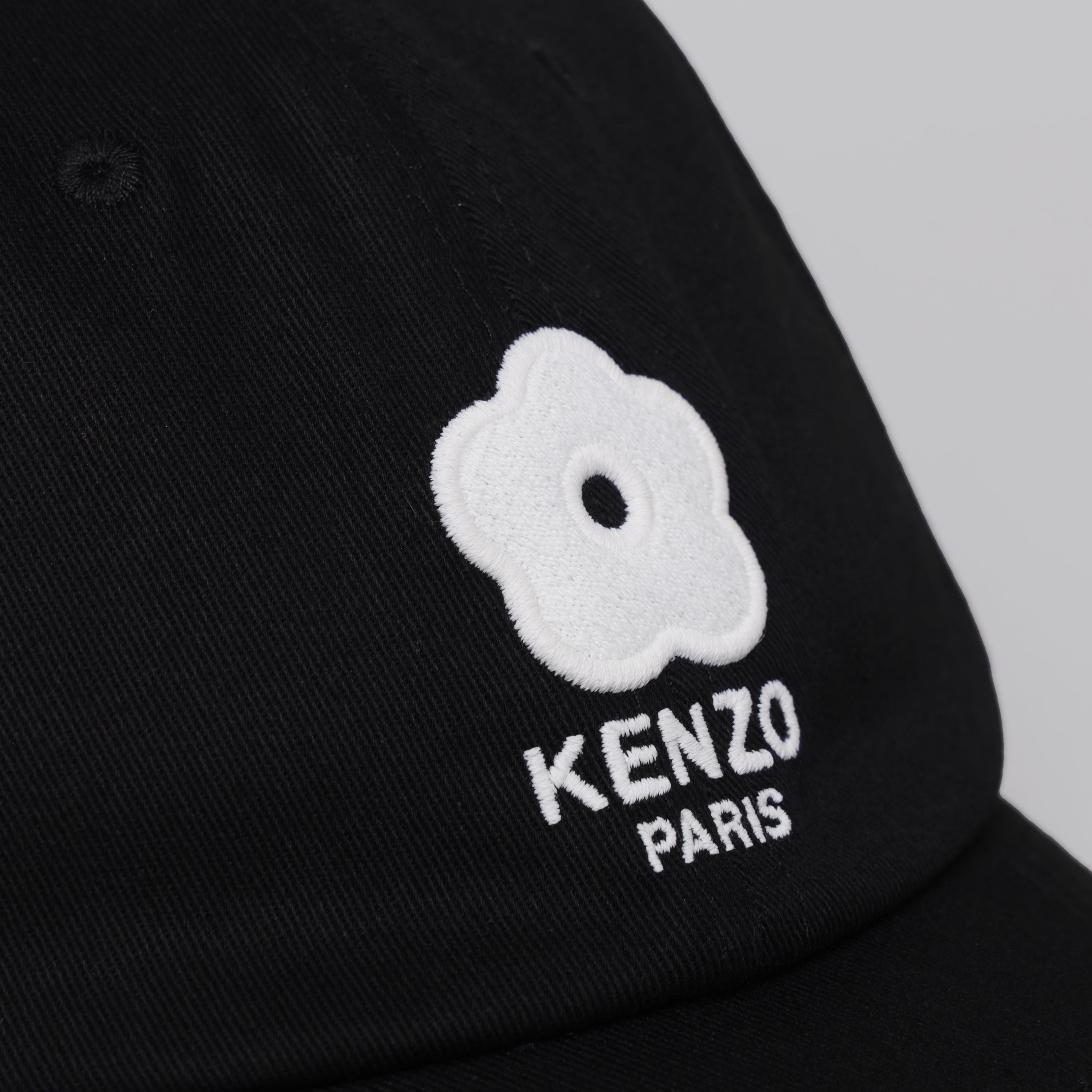 Gorra Negra Kenzo Flower