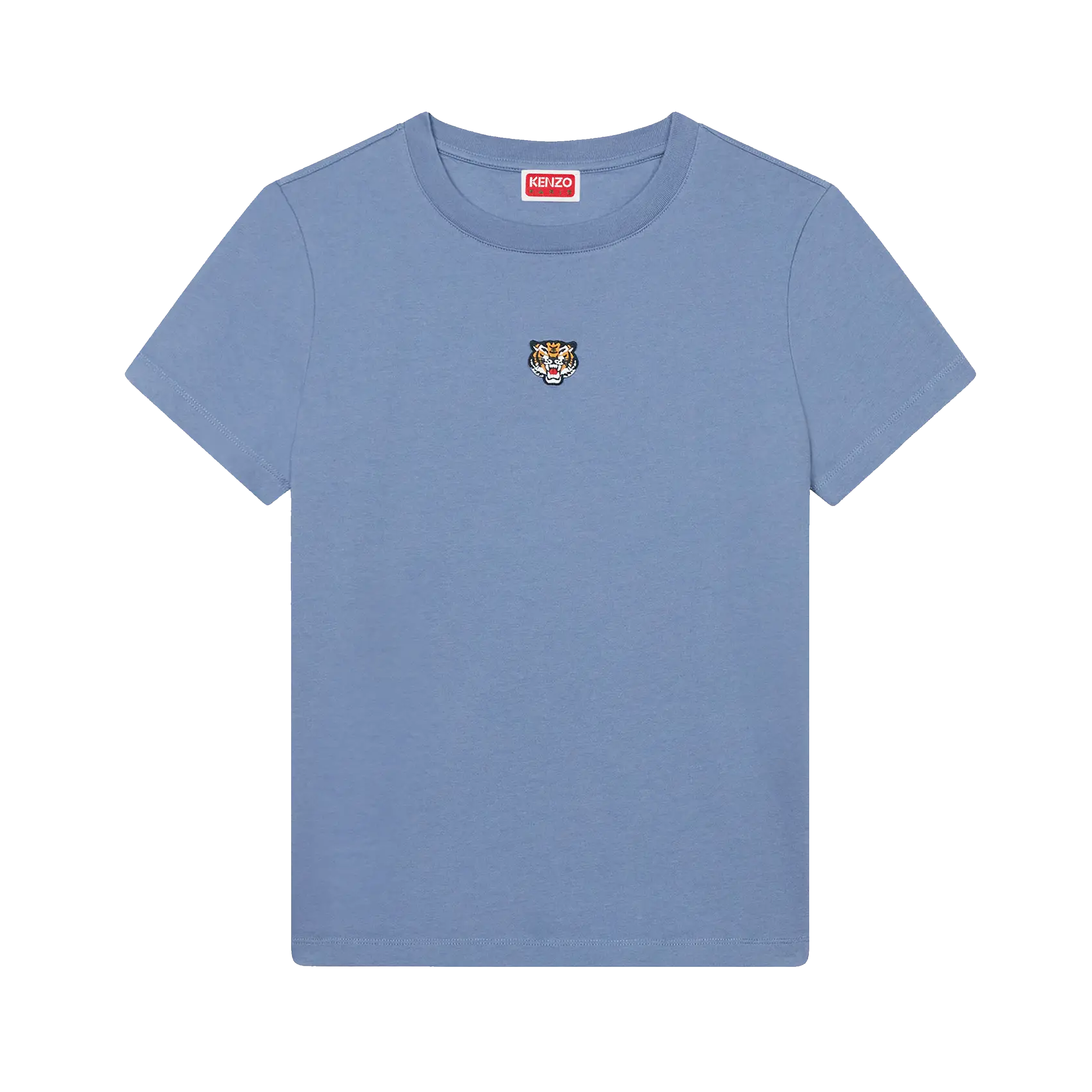 Camiseta Azul Kenzo Tiger Patch