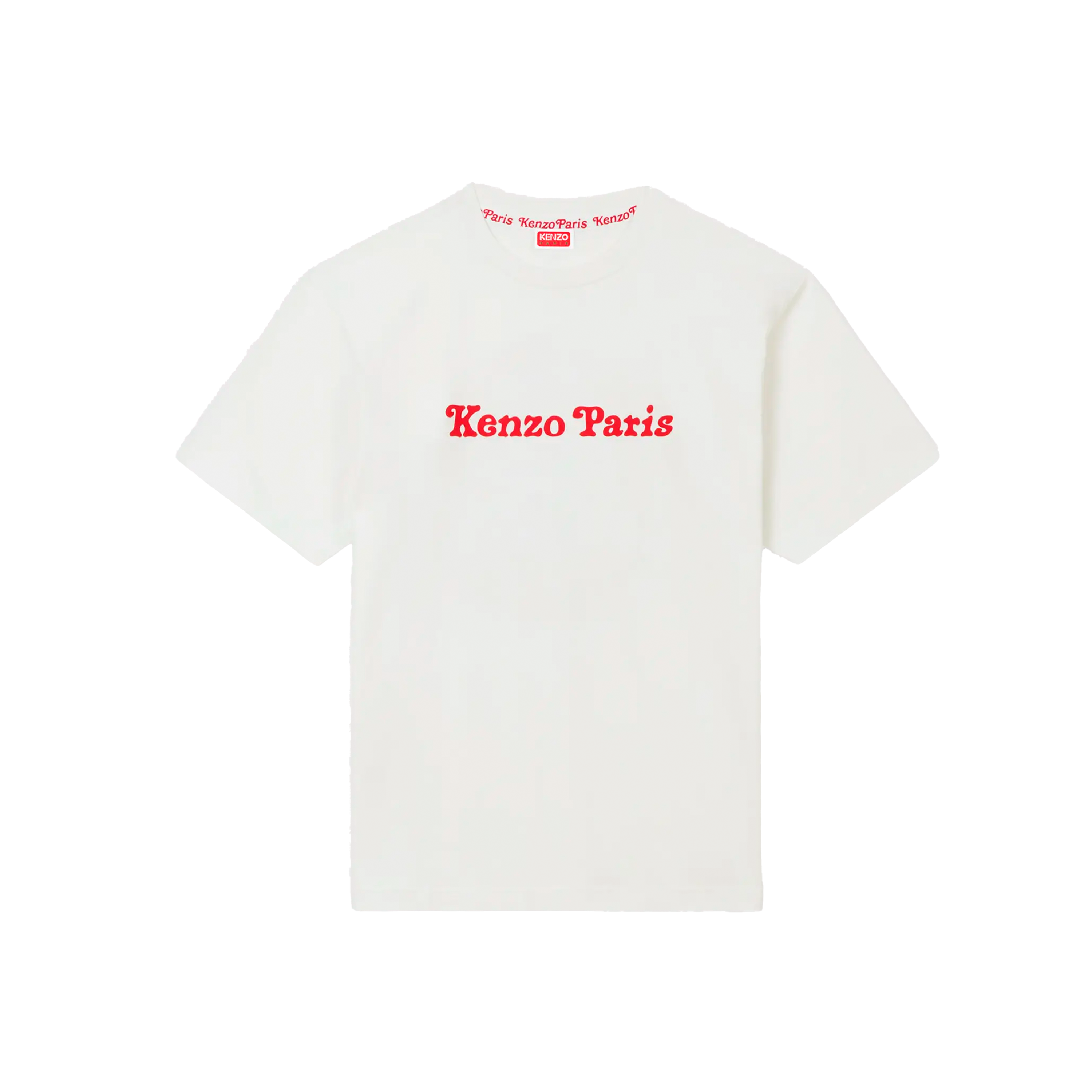 Camiseta Blanca Kenzo Paris Logo
