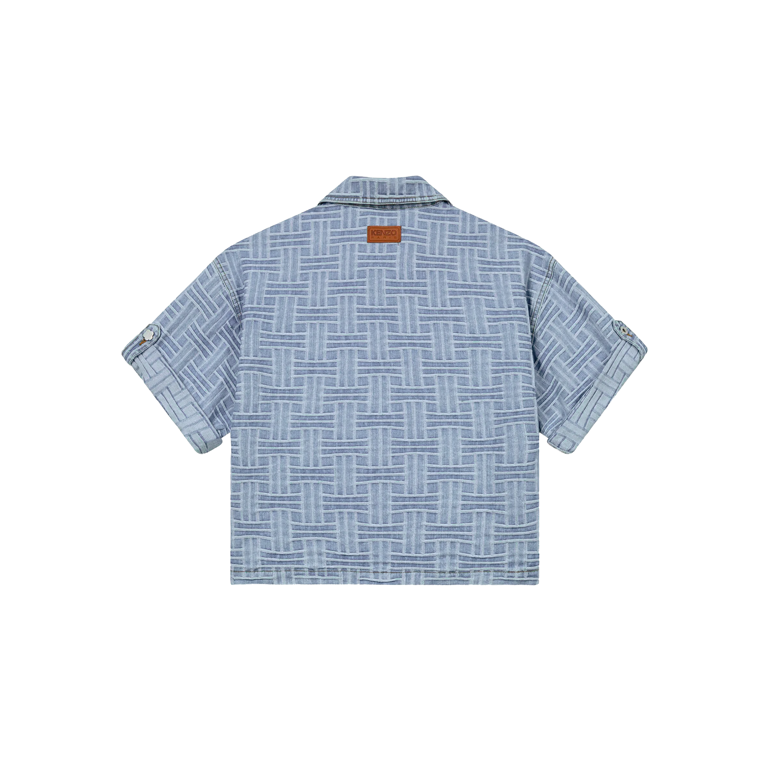 Camisa Denim Kenzo Weave