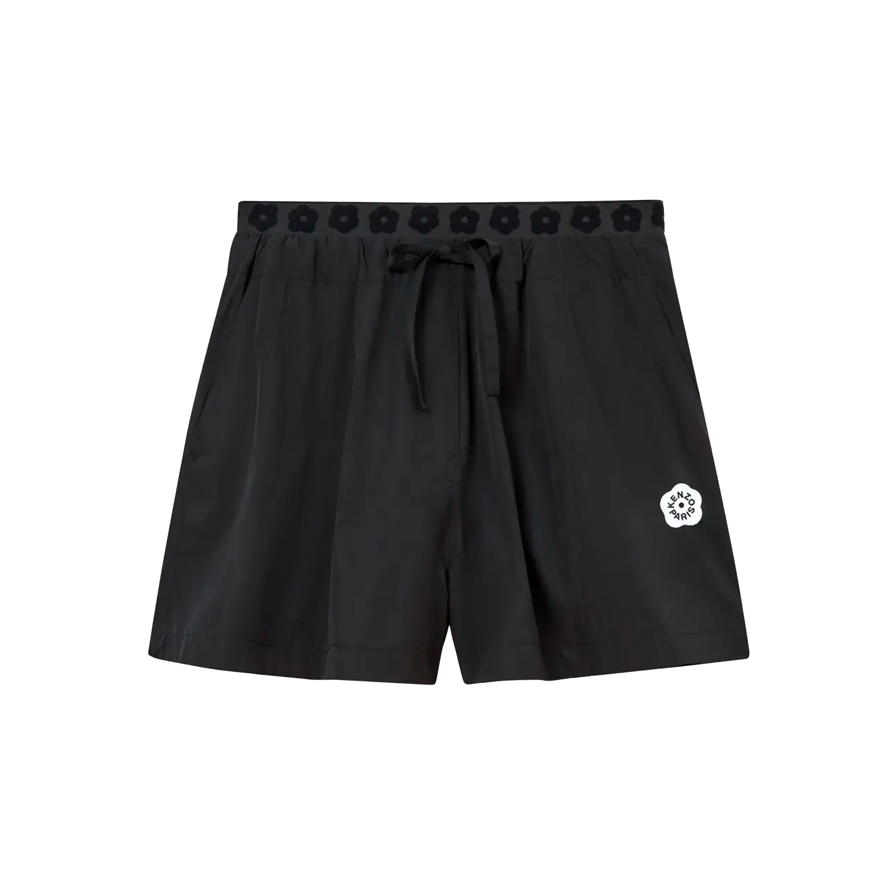 Short Negro Kenzo Flower
