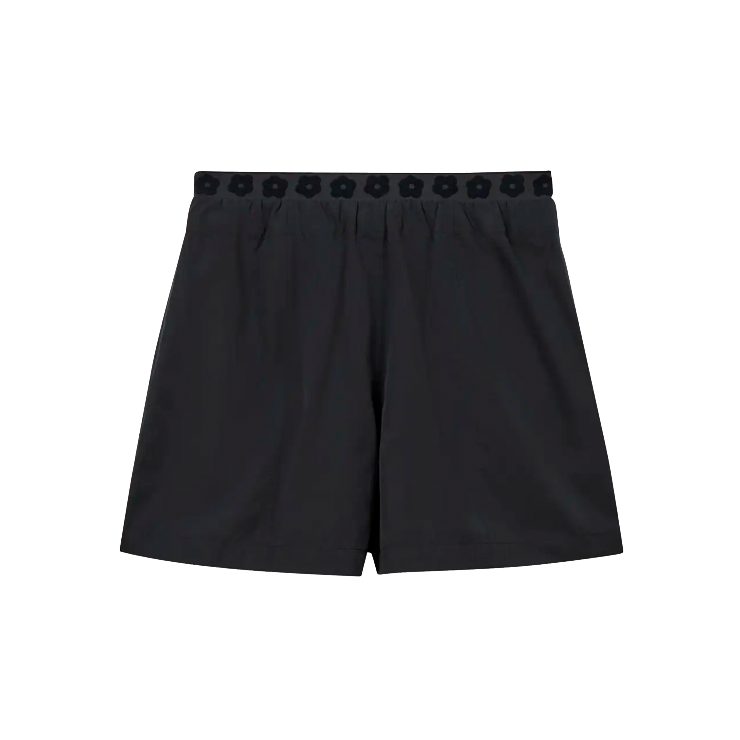 Short Negro Kenzo Flower