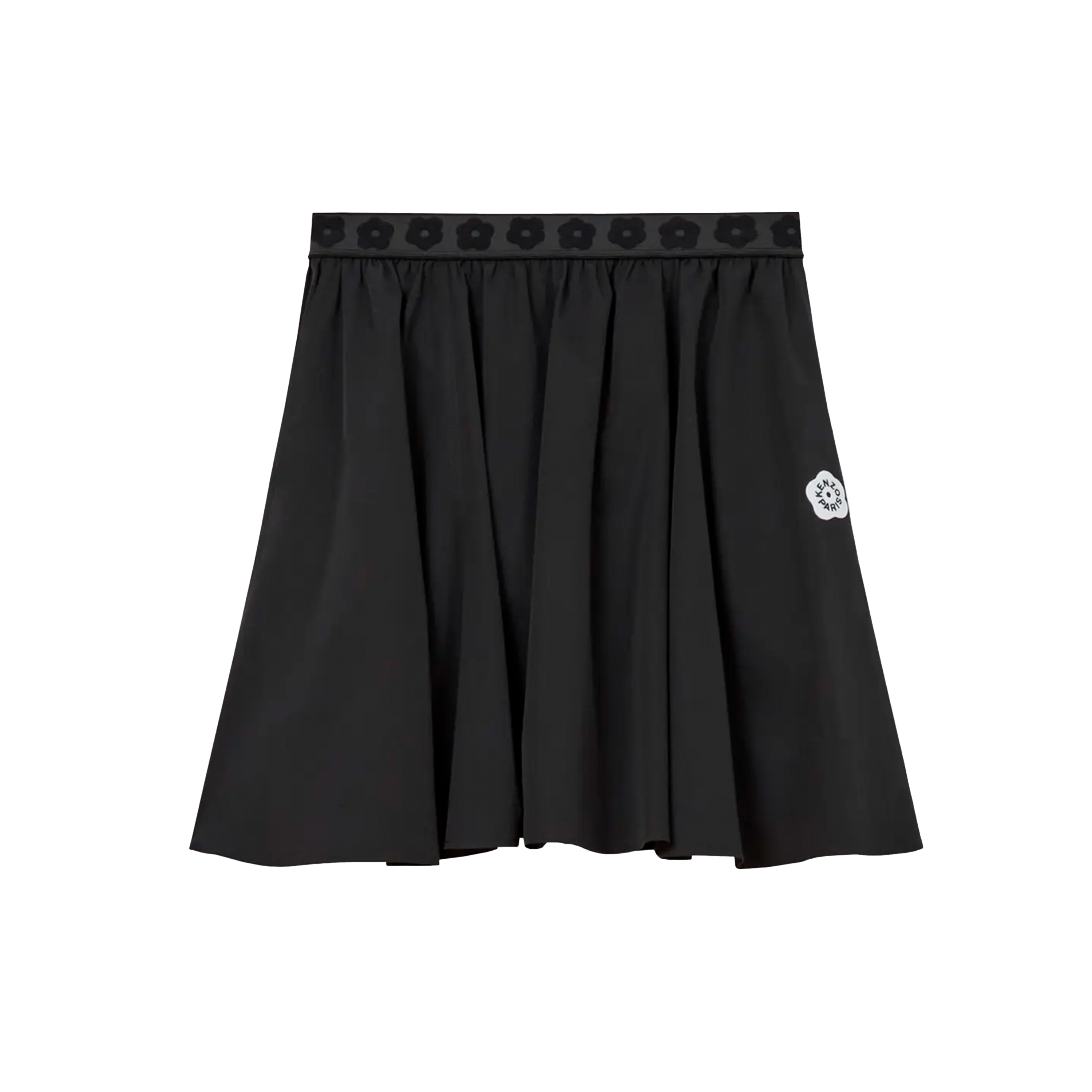 Falda Negra Kenzo Boke Flower