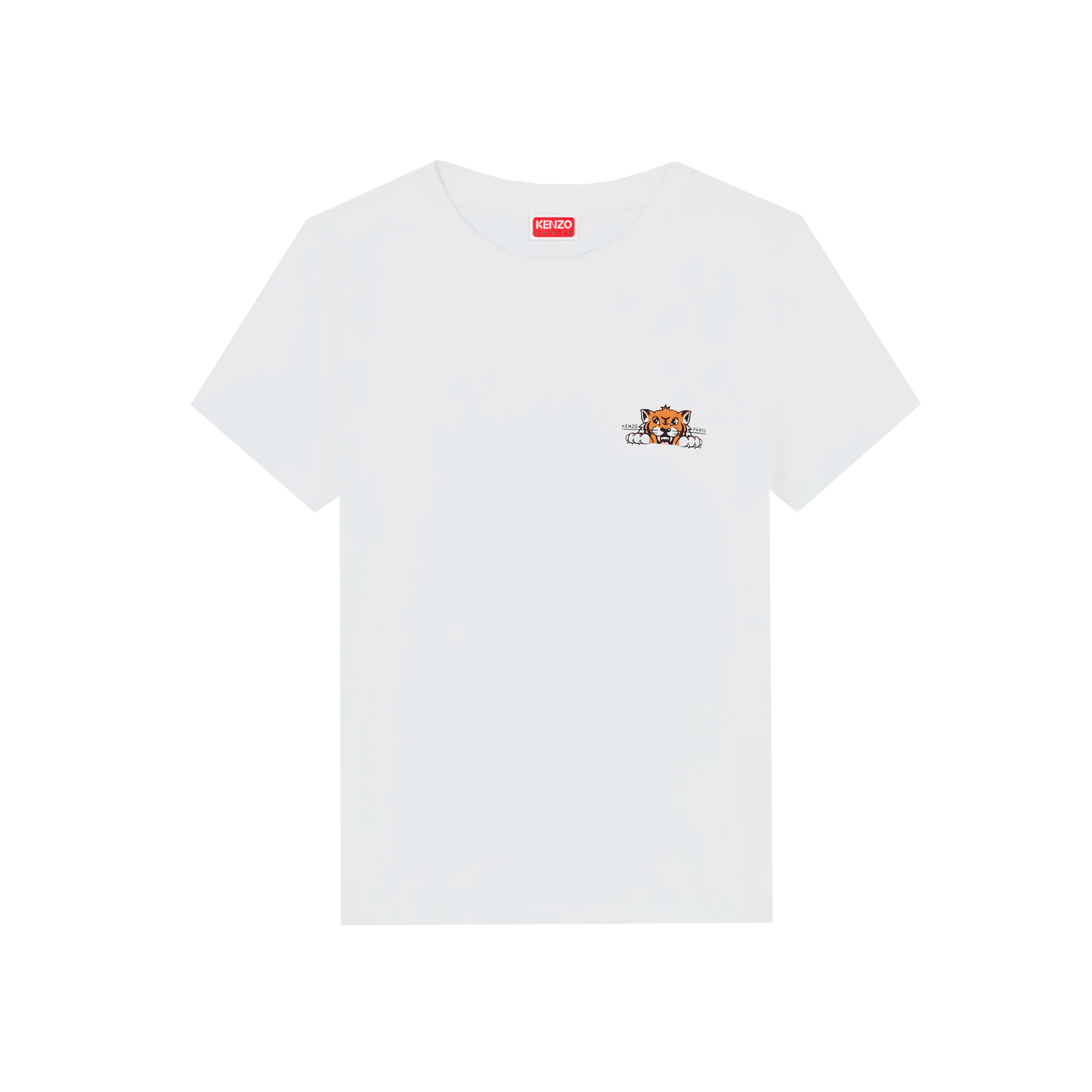 Camiseta Blanca Kenzo Happy Tiger