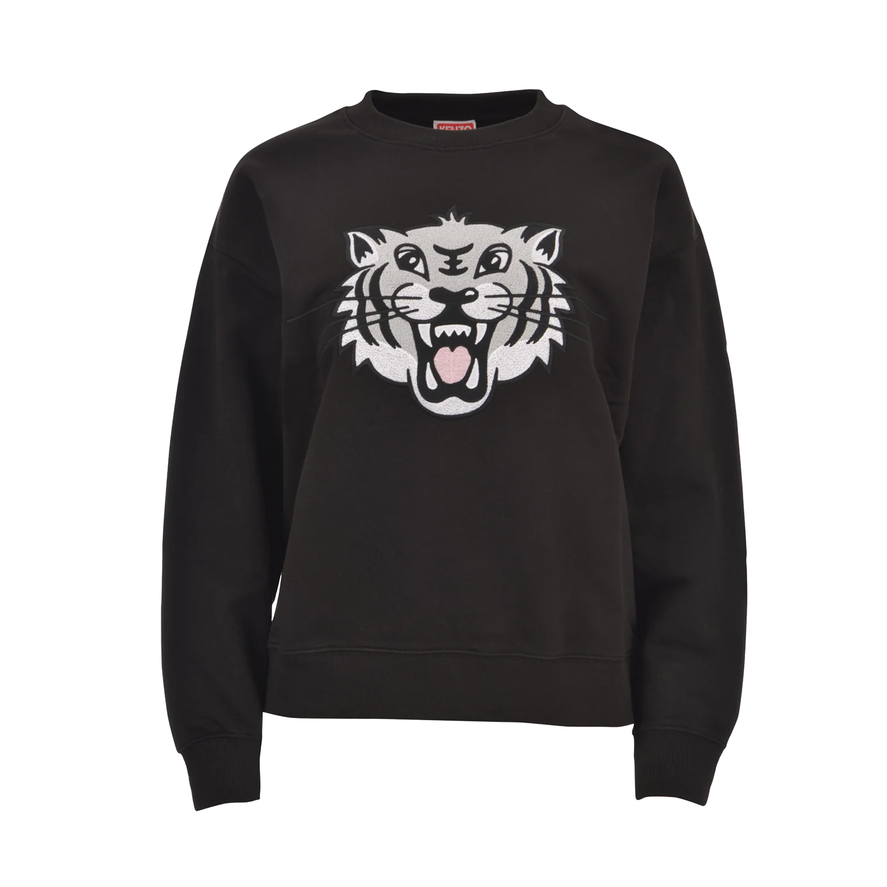 Buzo Negro Kenzo Big Tiger