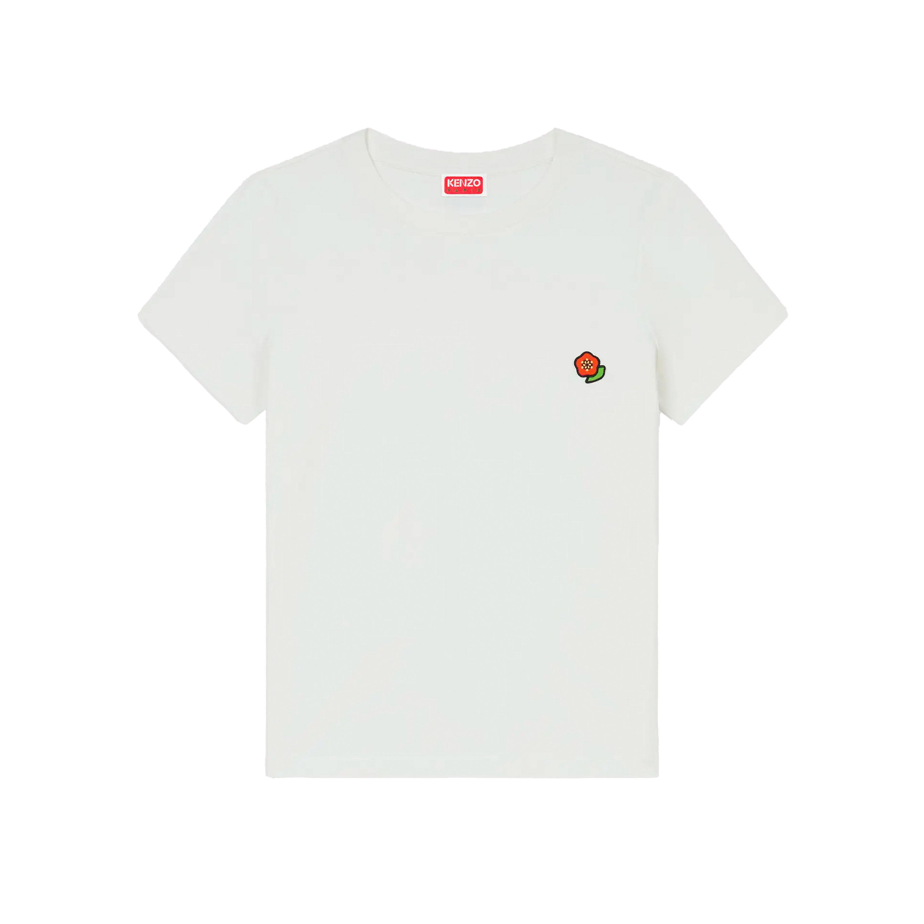 Camiseta Blanca Kenzo Flower
