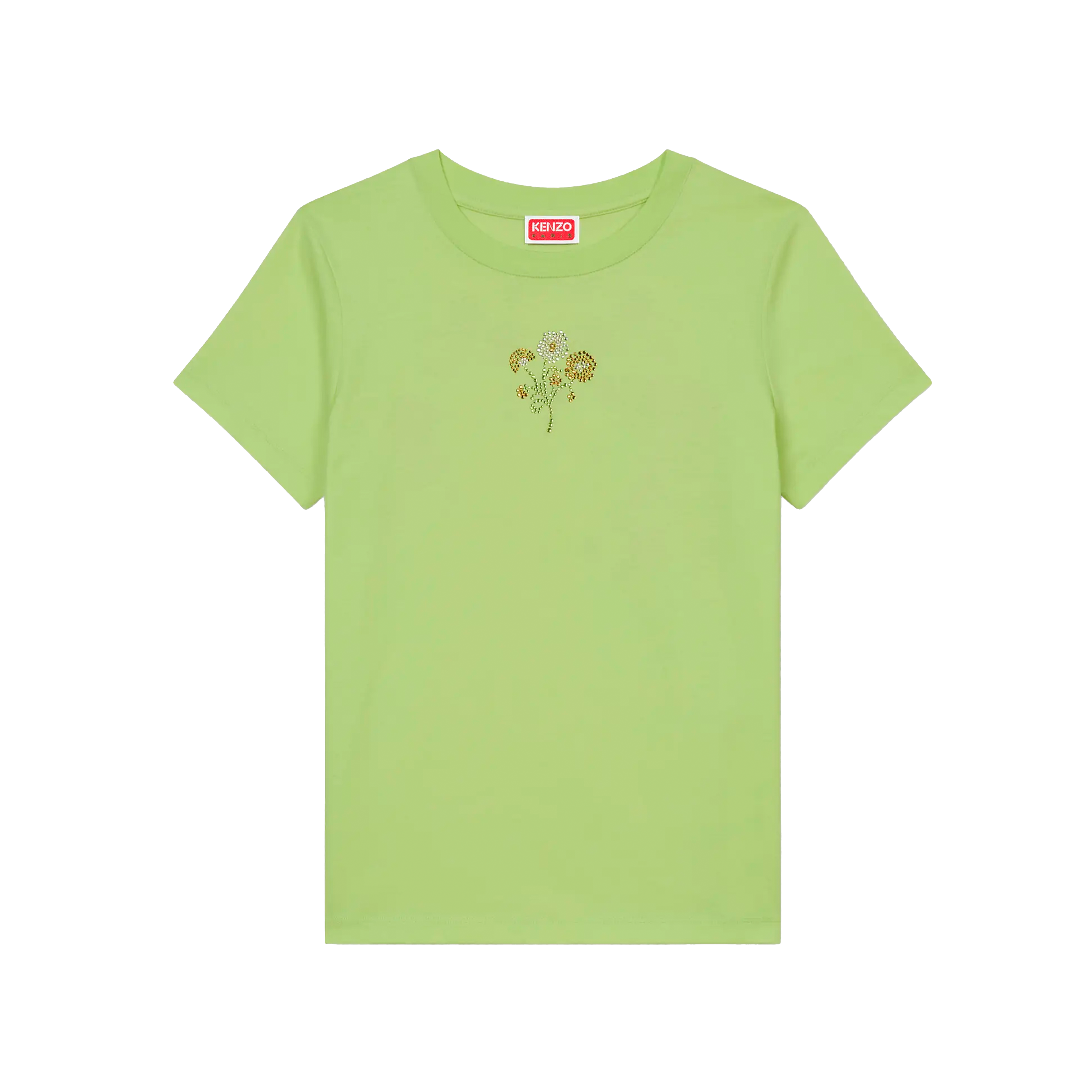 Camiseta Verde Kenzo Jungle Flower