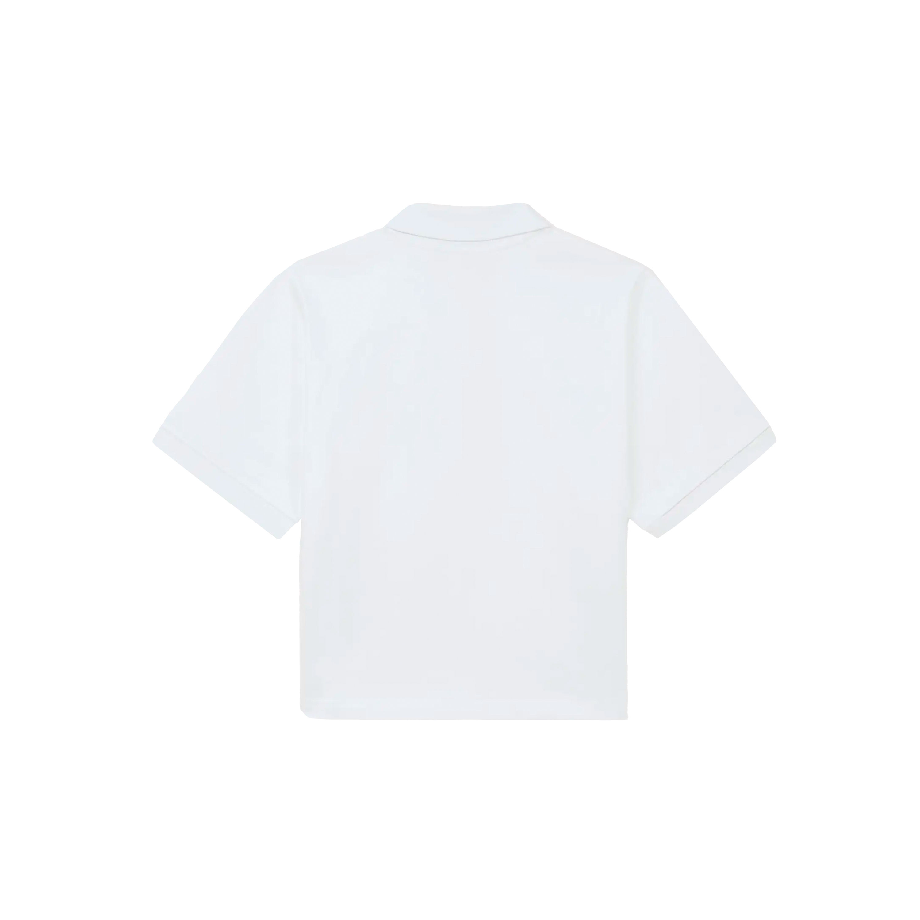 Camiseta Tipo Polo Blanca Kenzo Gots