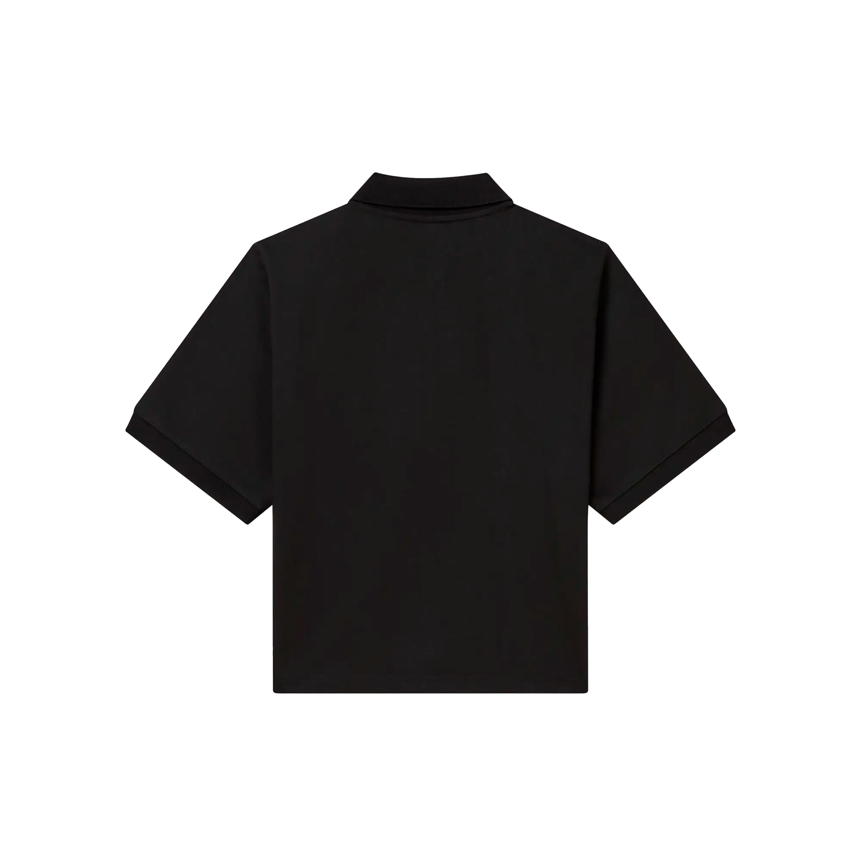 Camiseta Tipo Polo Negra Kenzo Gots