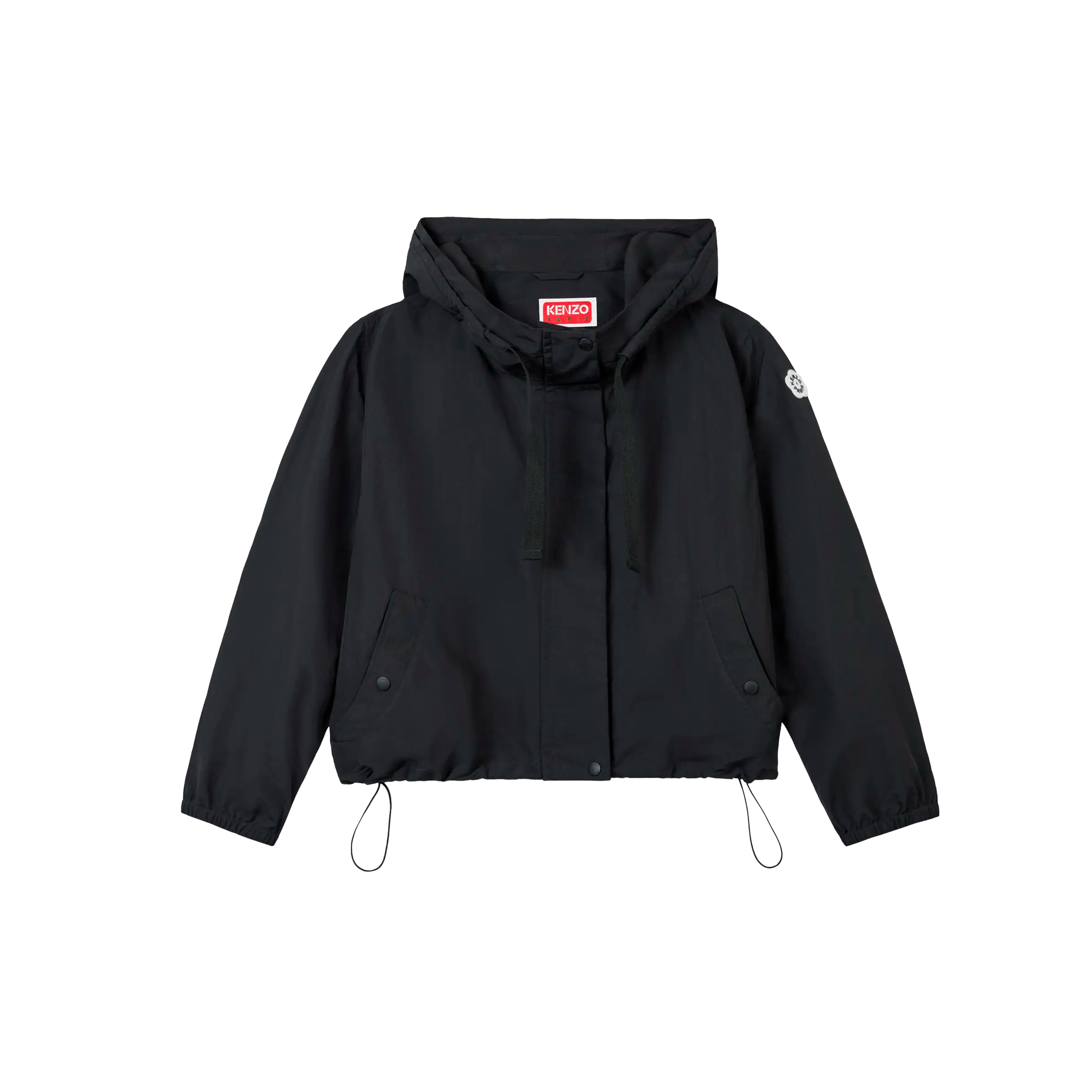 Chaqueta Negra Kenzo Boke Flower