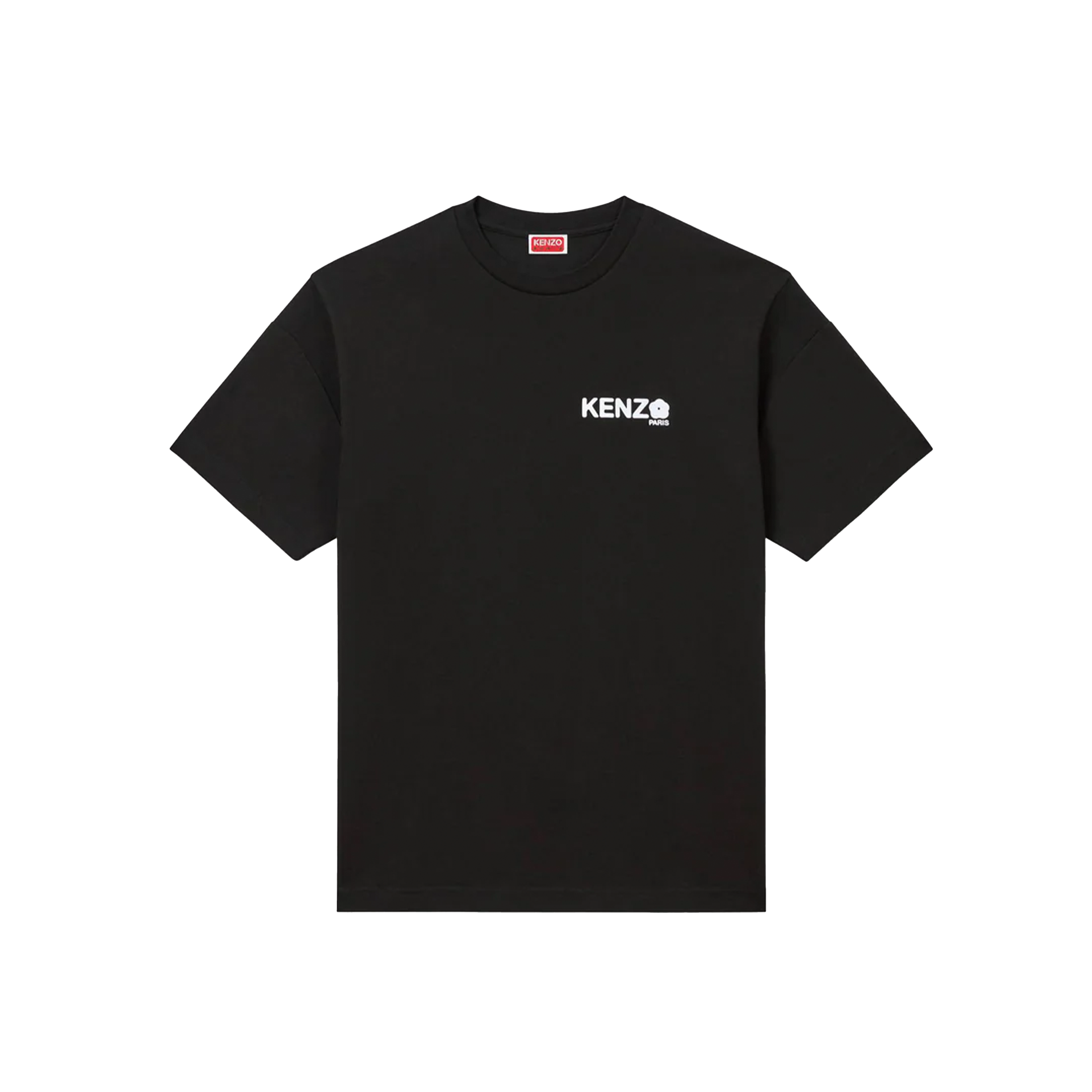 Camiseta Negra Kenzo Flower