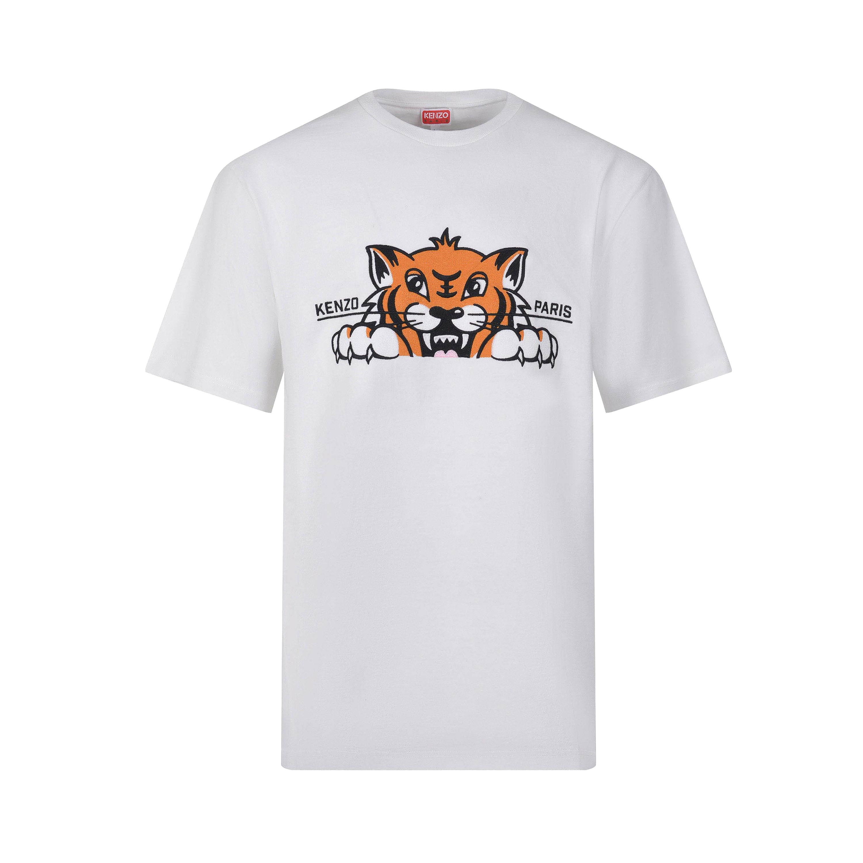 Camiseta Blanca Kenzo Paris Tiger