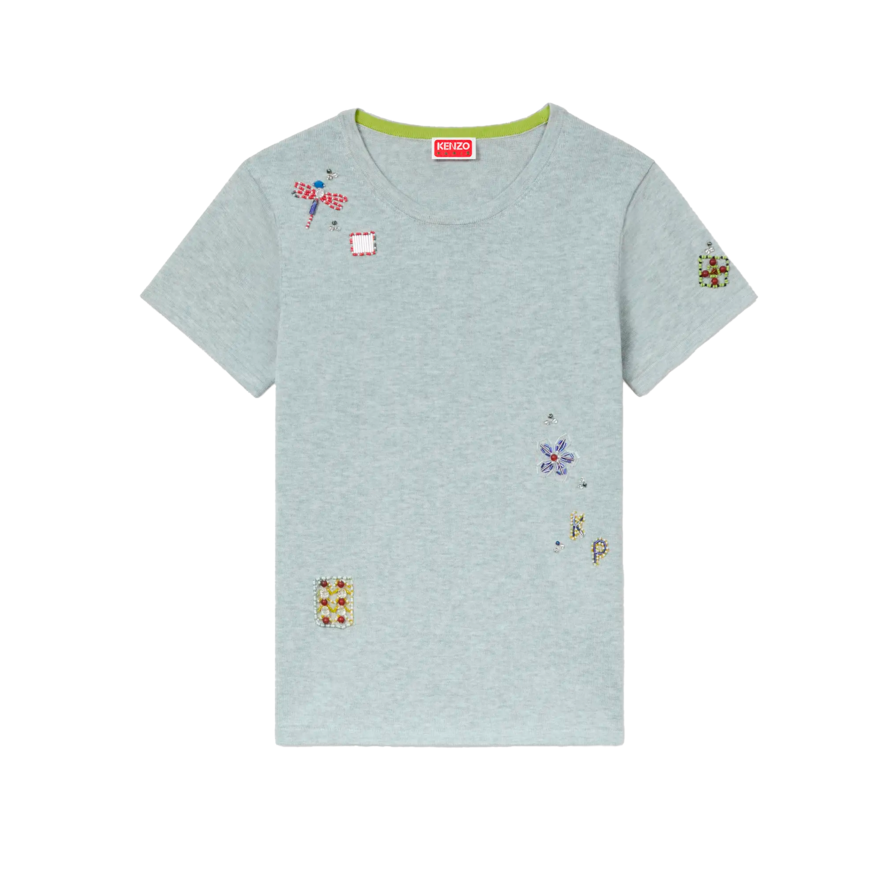Top Gris Kenzo Embroidered