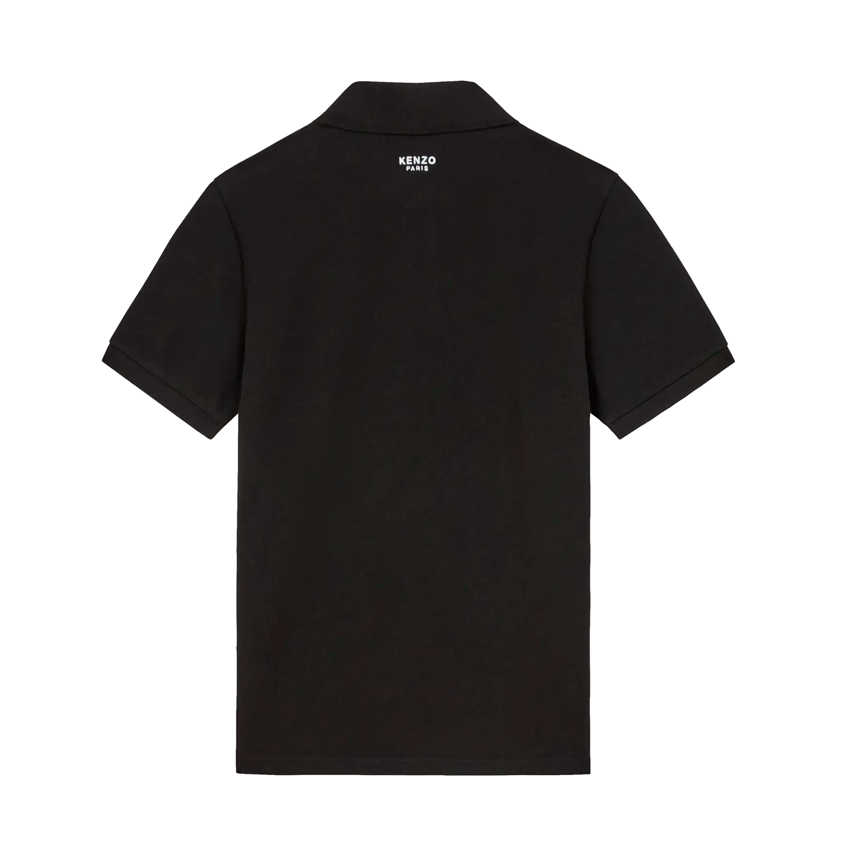 Camiseta Tipo Polo Negra Kenzo Boke Flower