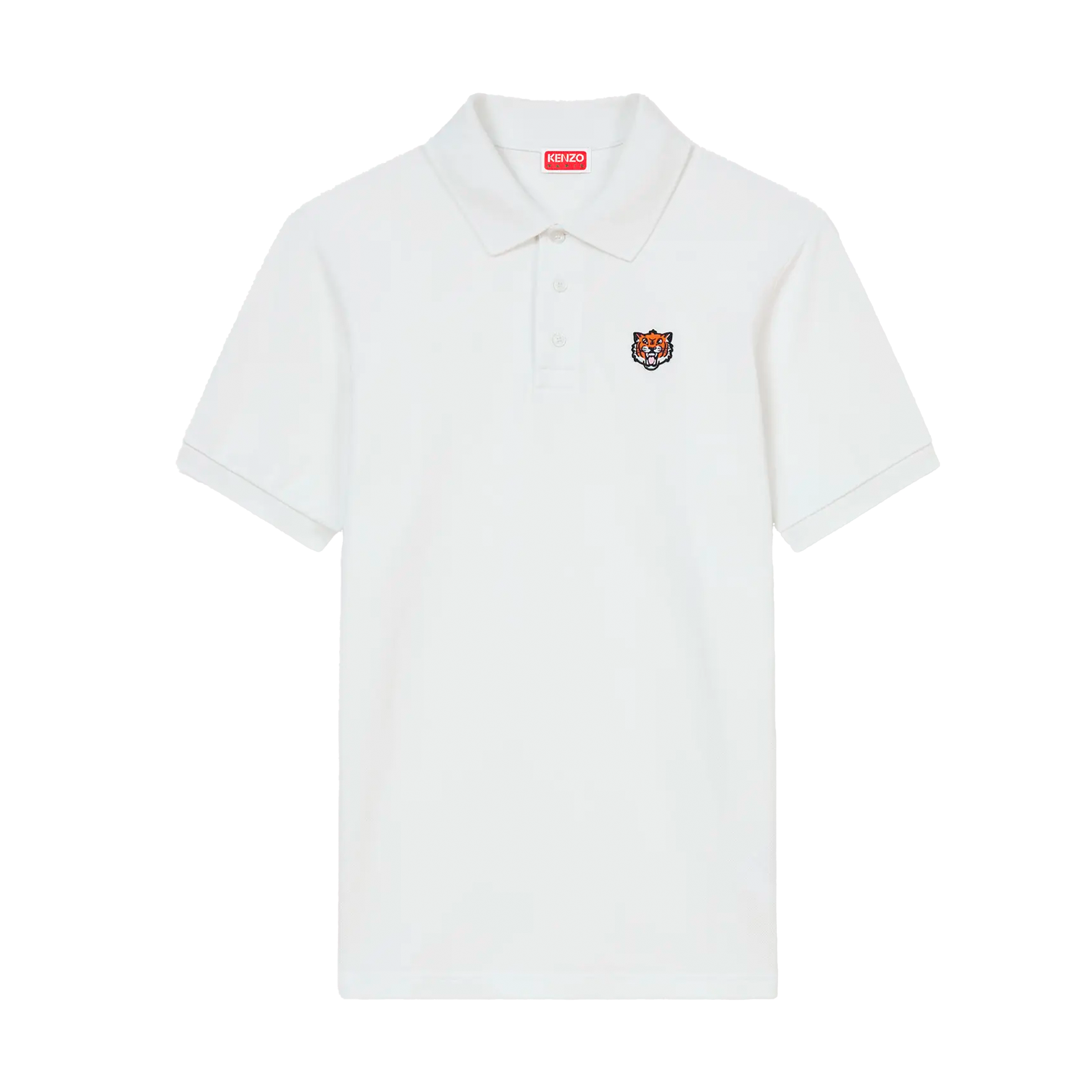 Camiseta Tipo Polo Negra Kenzo Happy Tiger