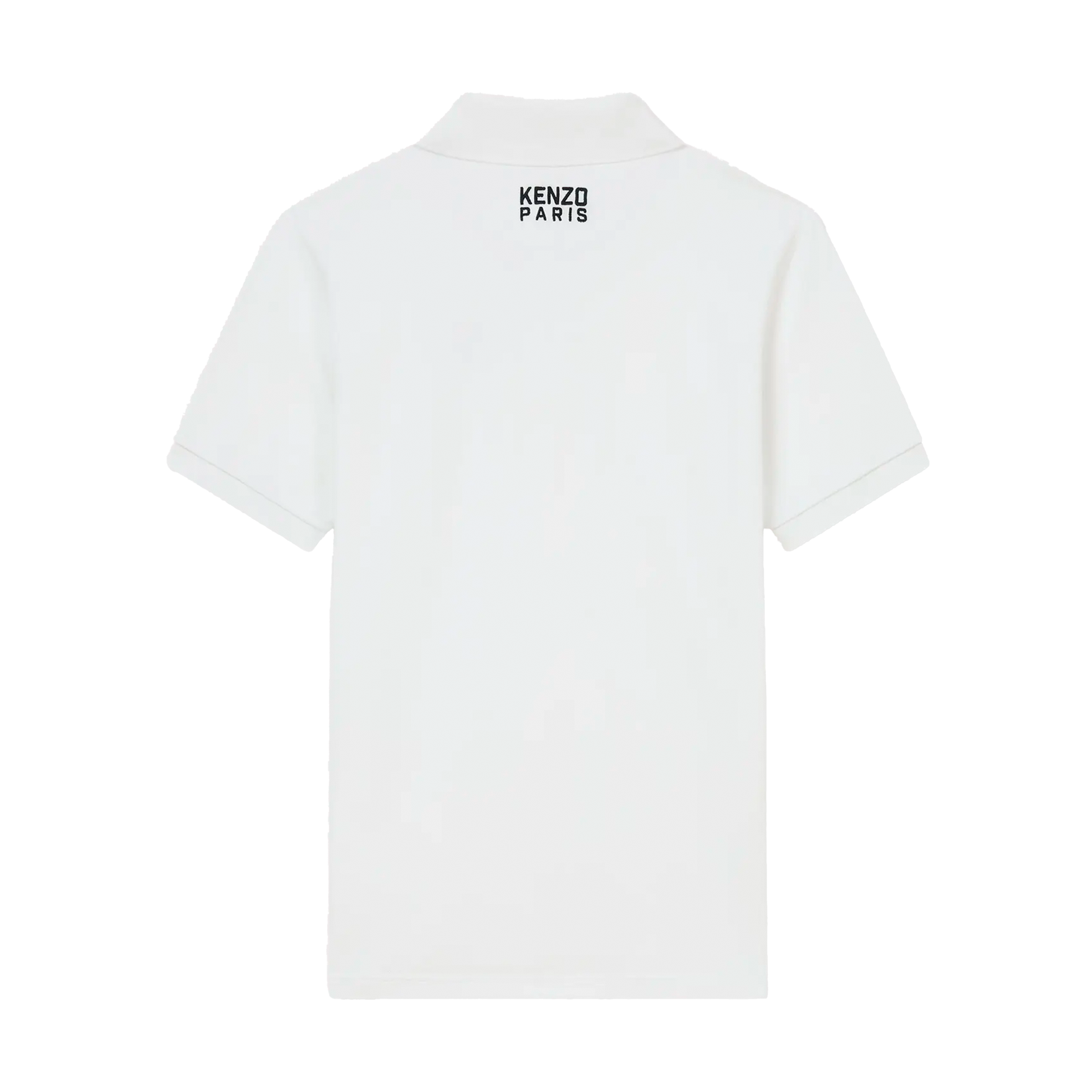Camiseta Tipo Polo Negra Kenzo Happy Tiger