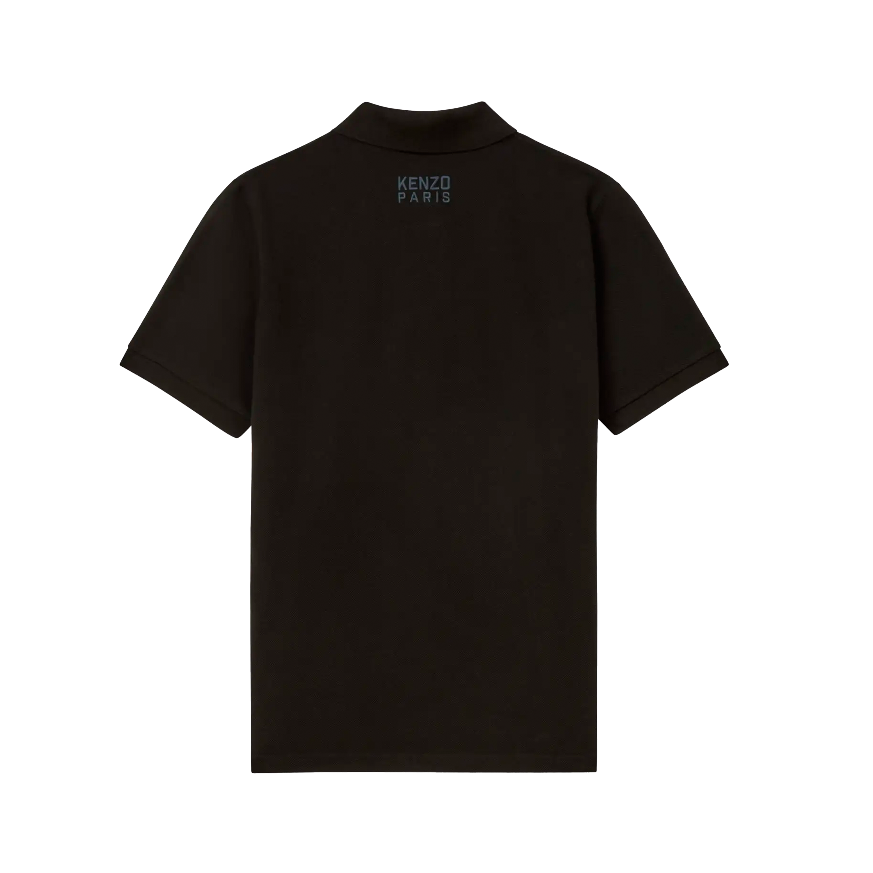 Camiseta Tipo Polo Negra Kenzo Happy Tiger