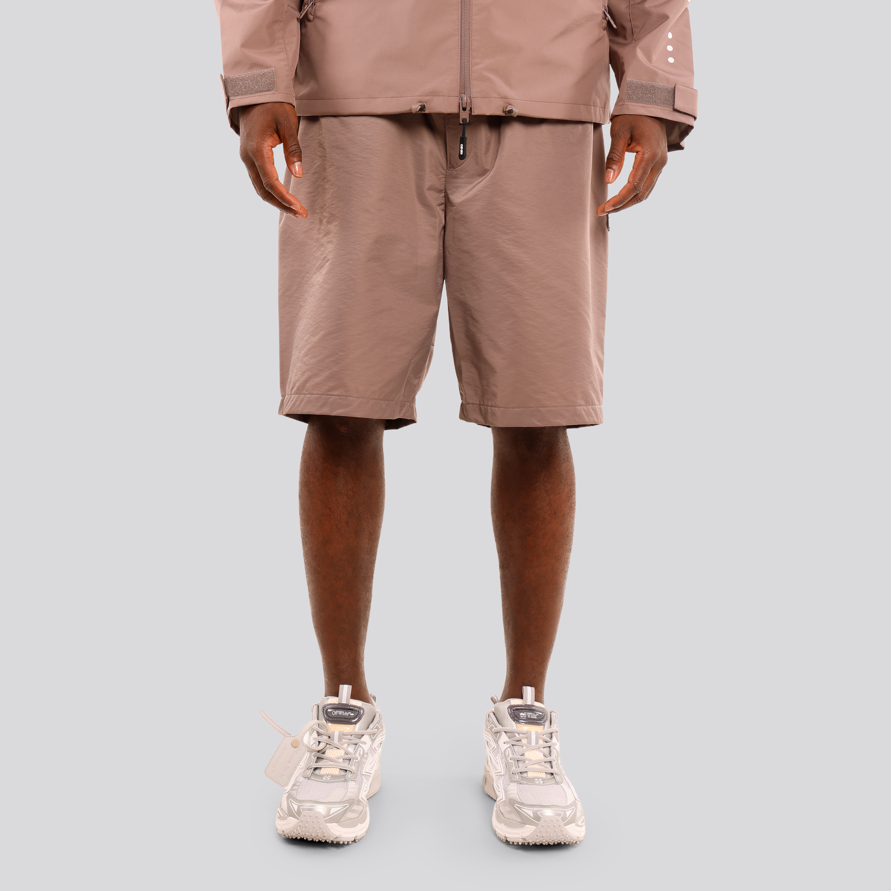 Short Beige KENZO Boke Flower Tech
