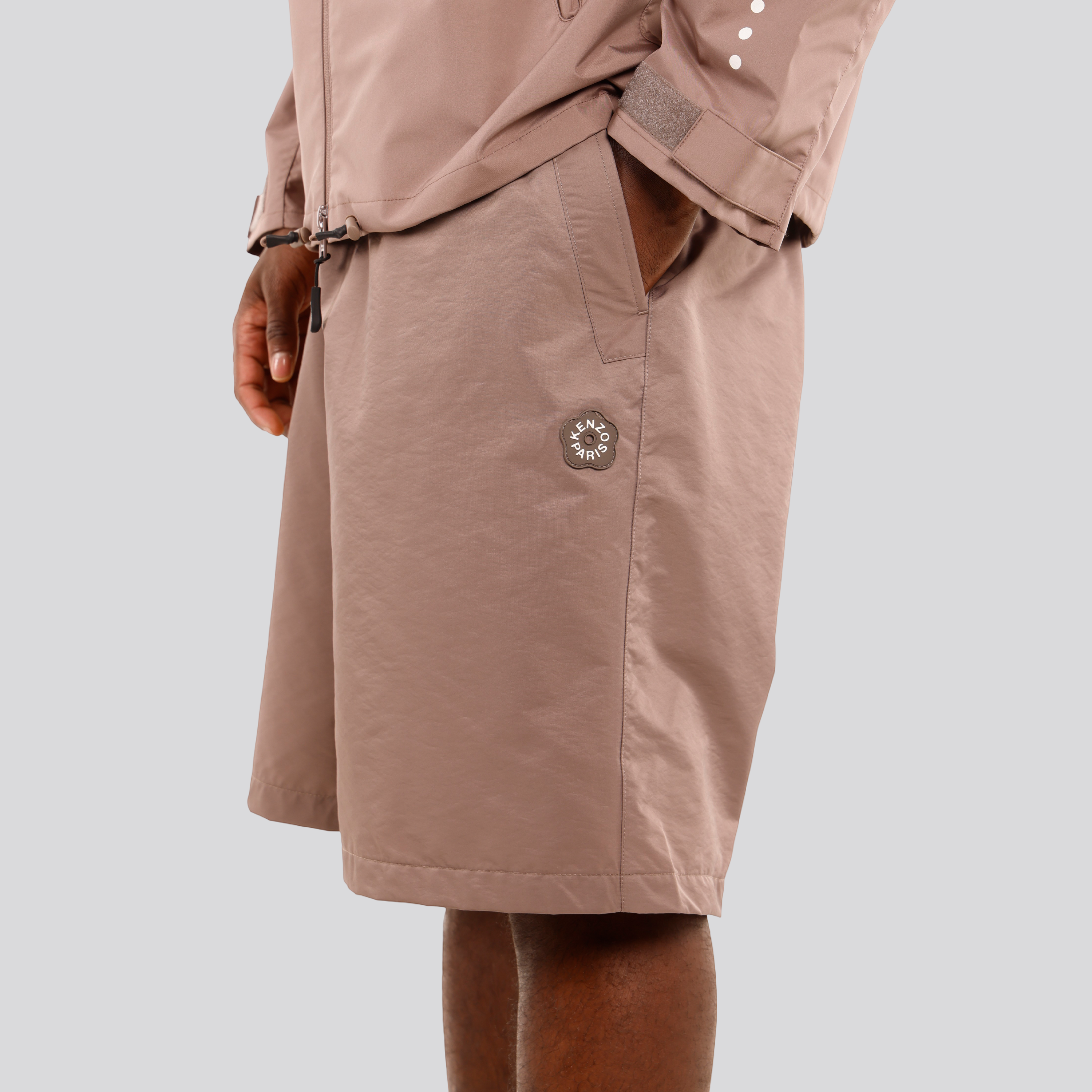 Short Beige KENZO Boke Flower Tech