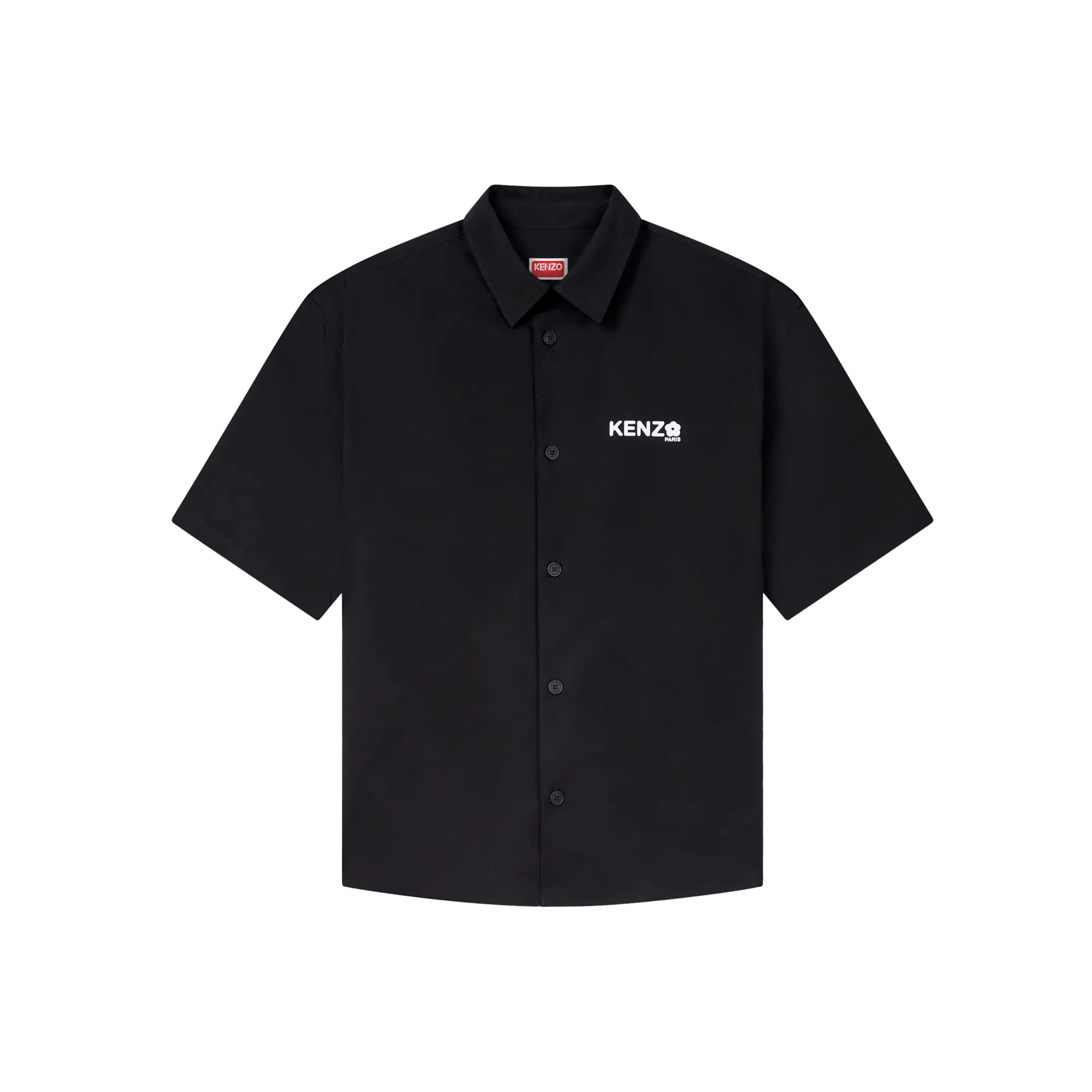 Camisa Negra KENZO Short Sleeves