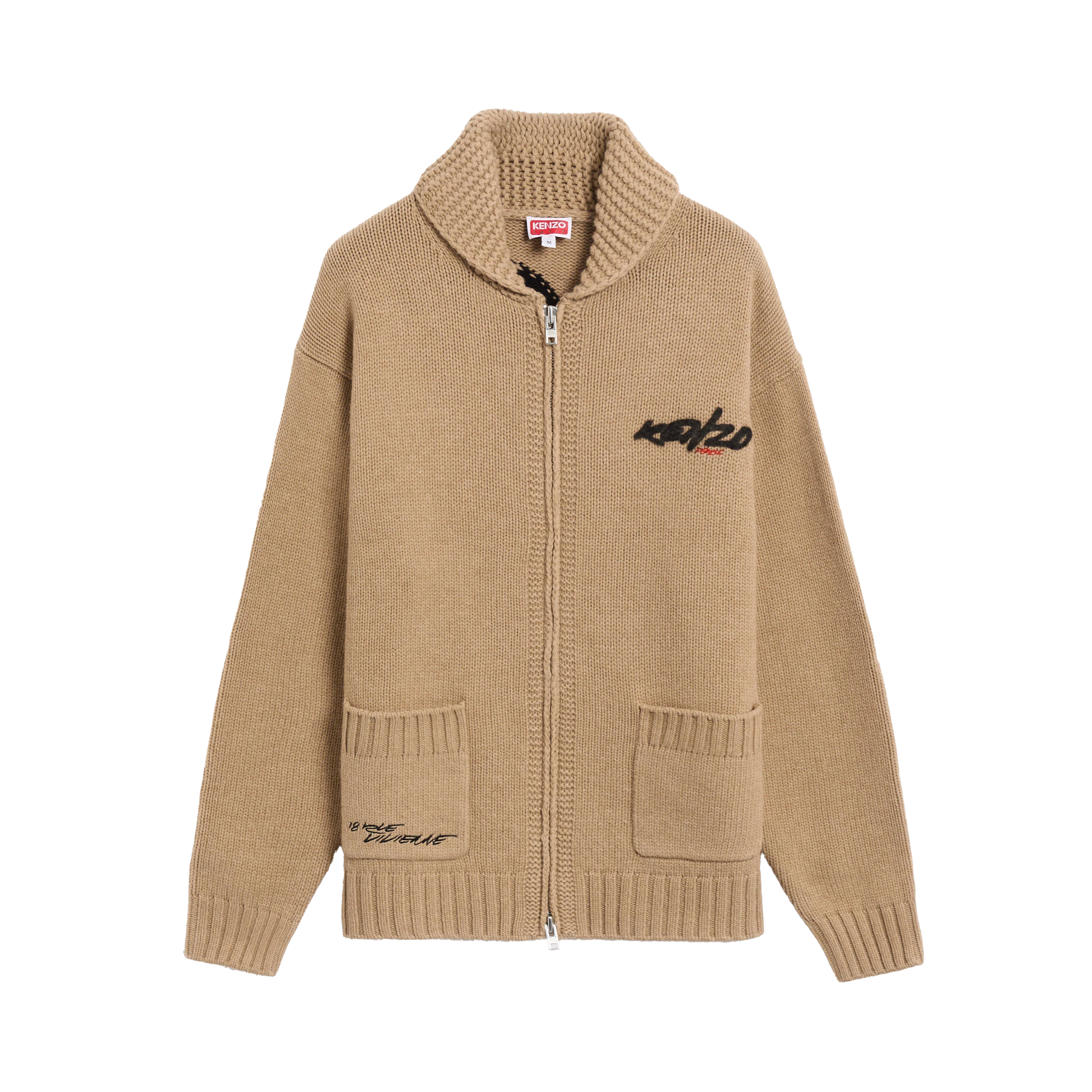 Buzo Beige KENZO Back Flower