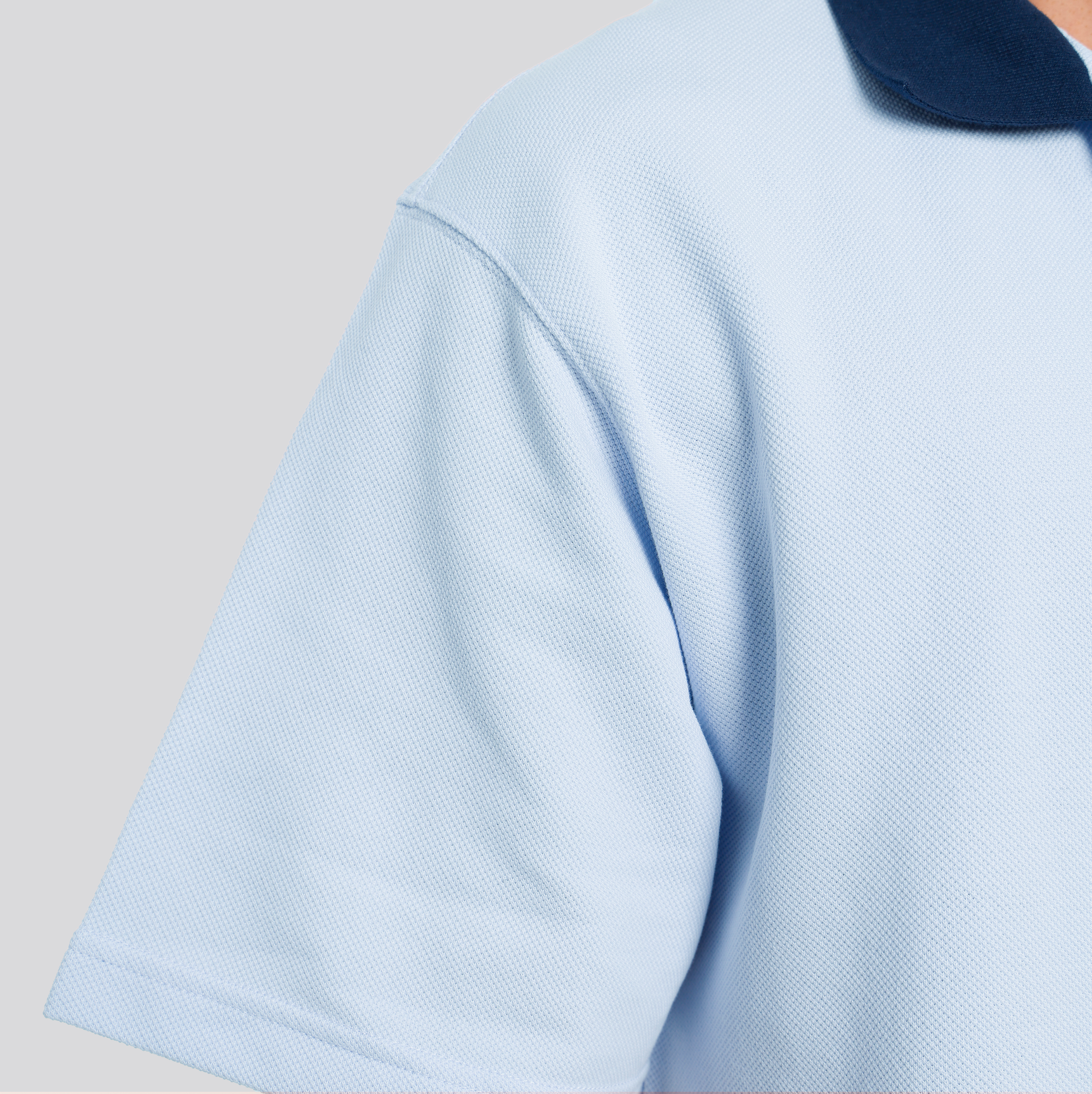 Camiseta Tipo Polo Celeste KENZO City Relax