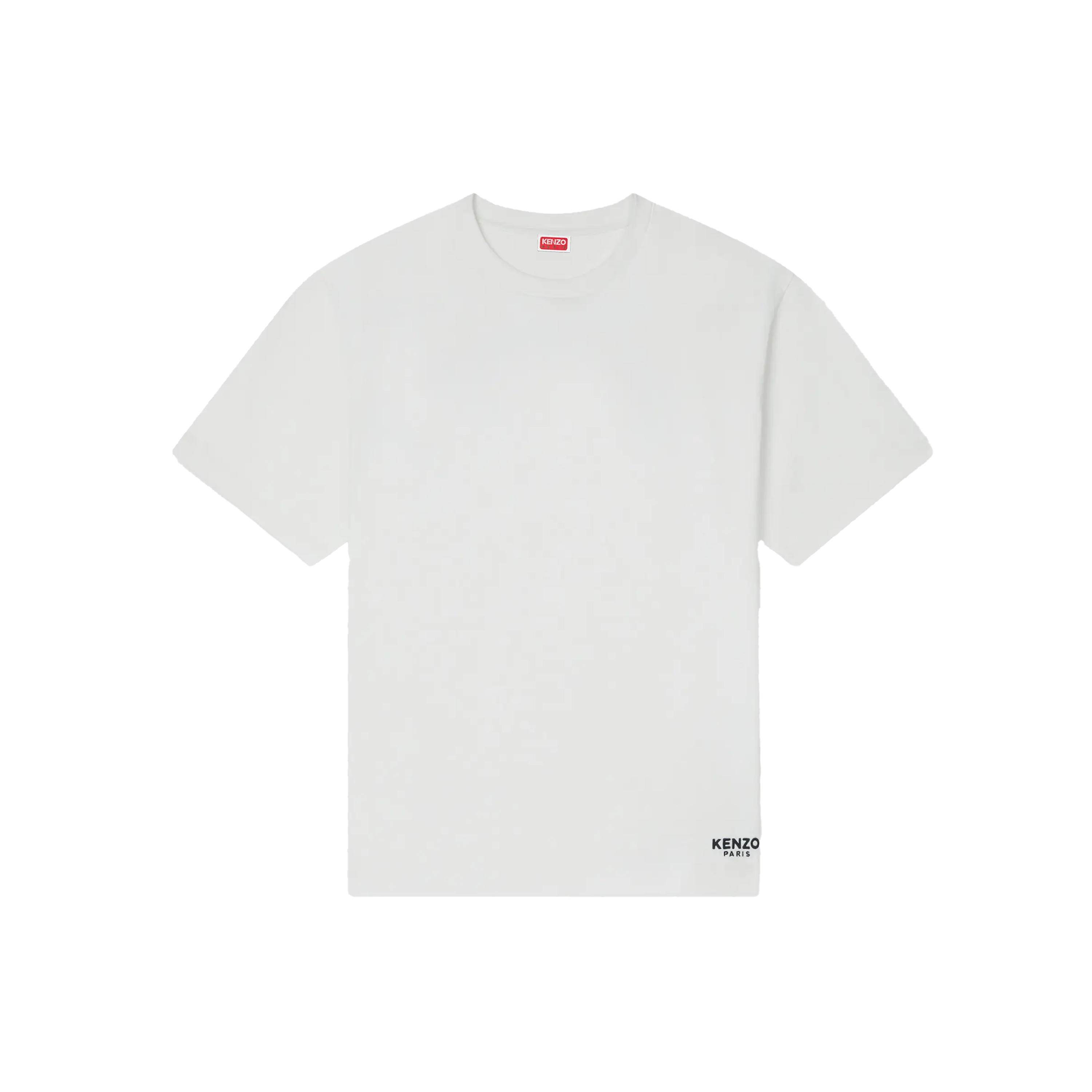 Camiseta Blanca KENZO Gots Flower Embroidered