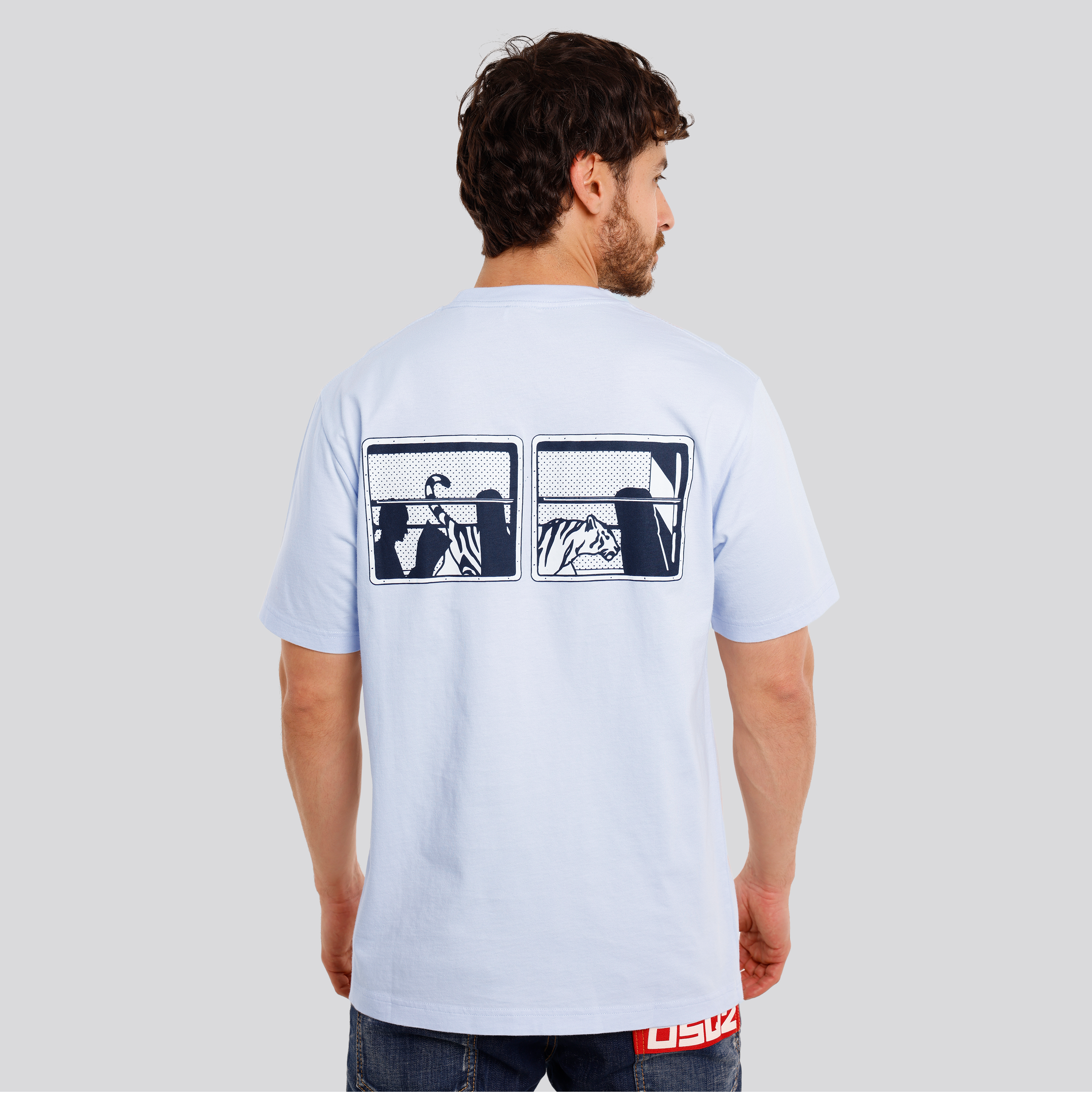 Camiseta Celeste KENZO City