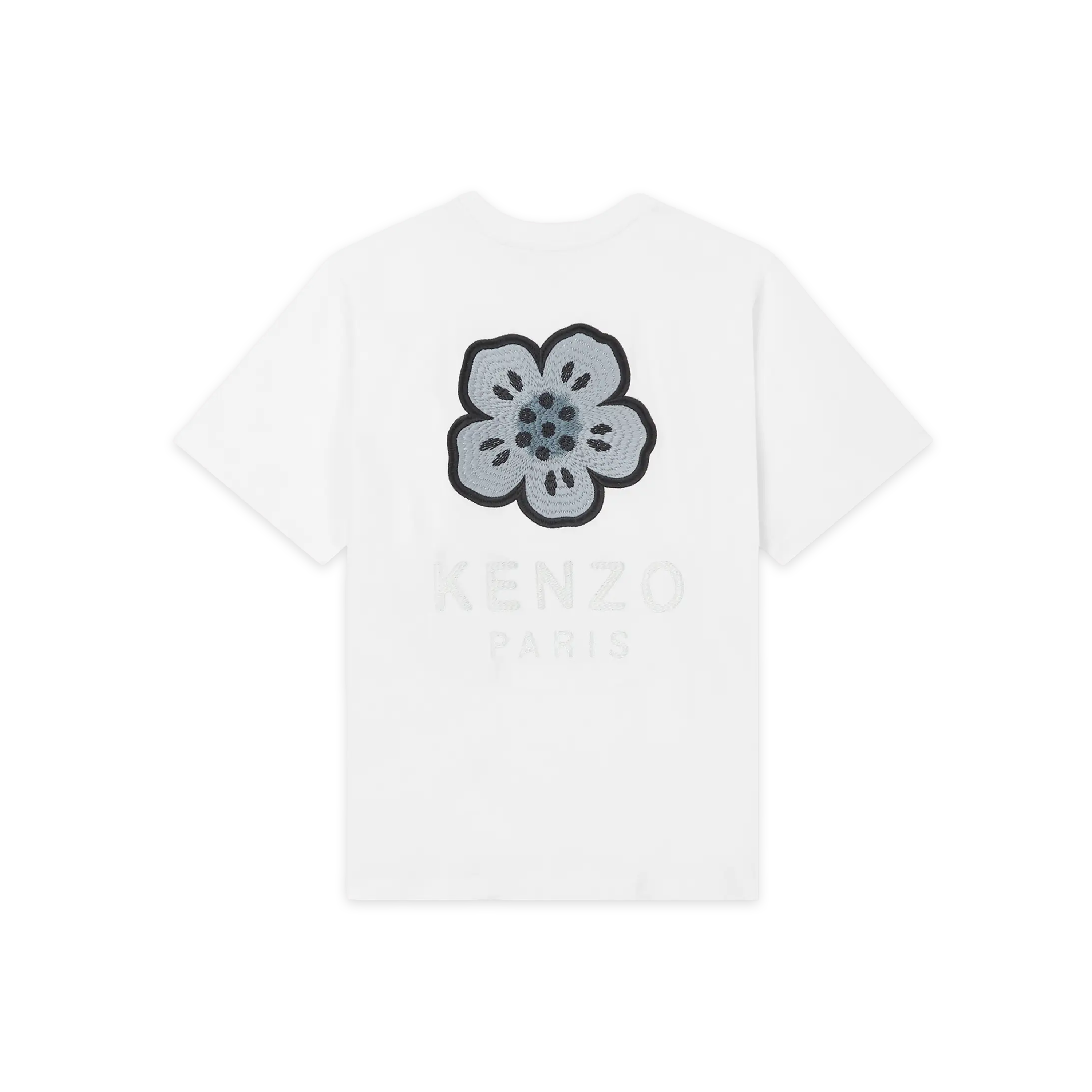 Camiseta Blanca KENZO Gots Boke Flower Back Relax