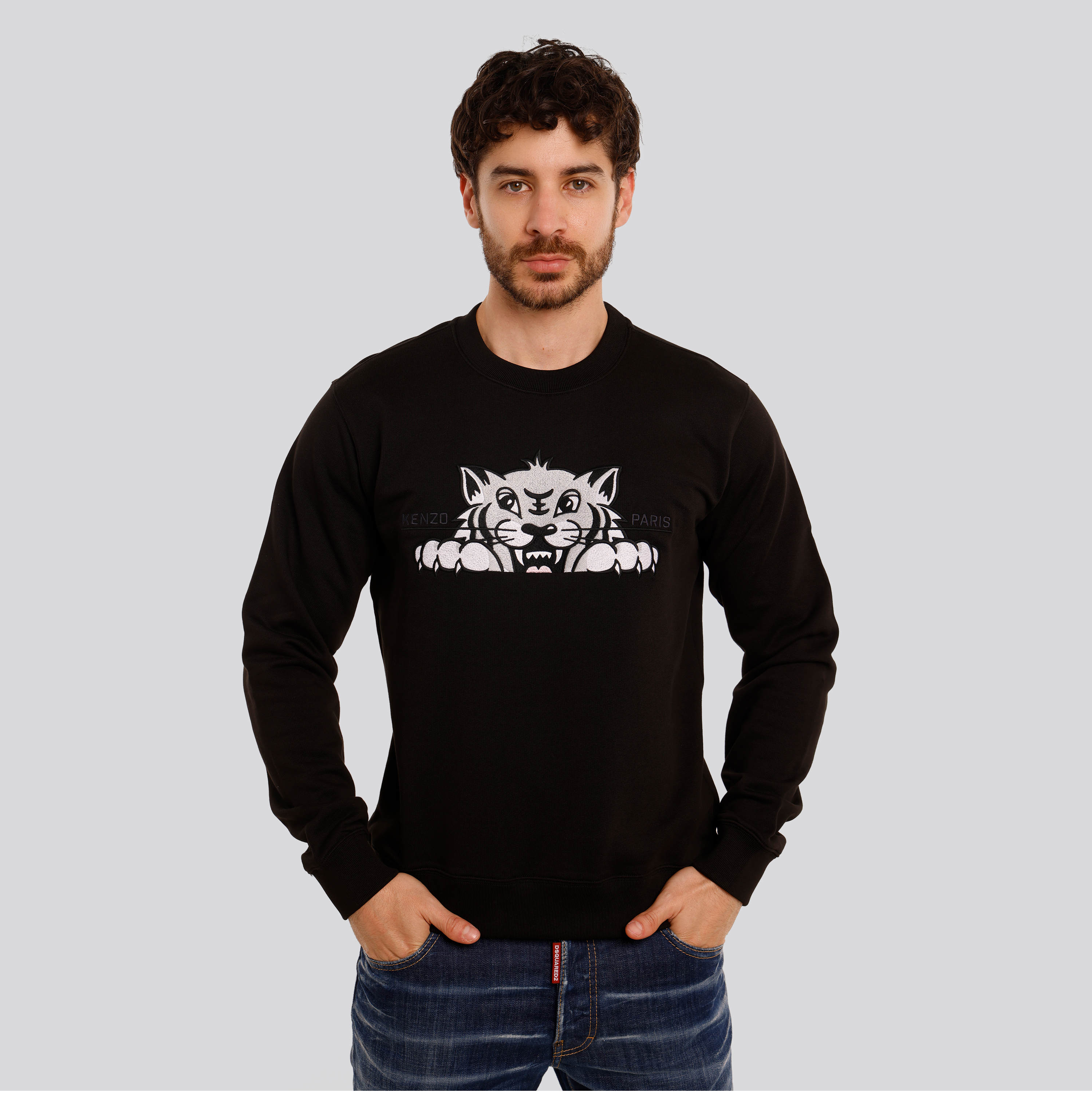 Buzo Negro KENZO Tiger