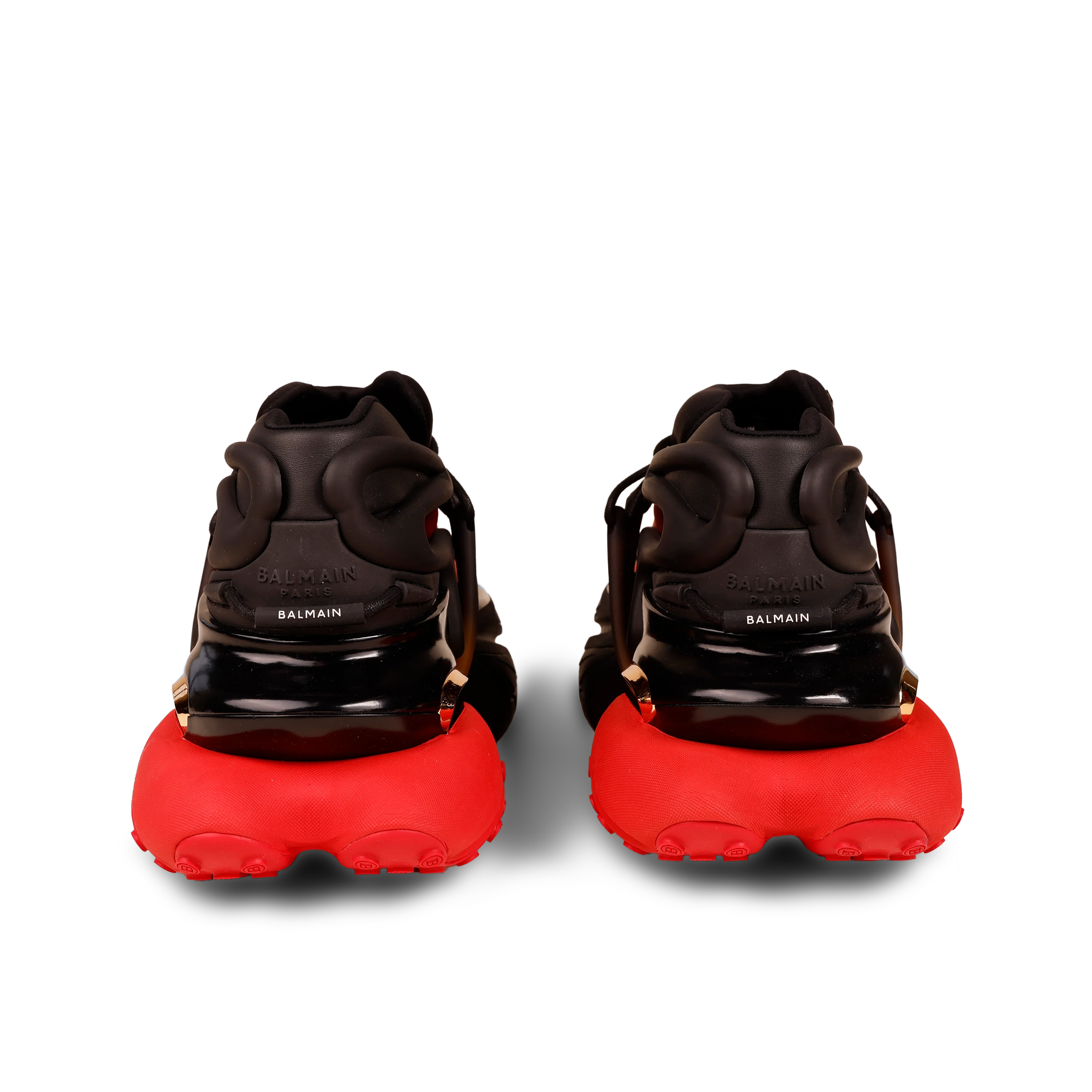 Sneakers Negro Rojo Balmain Unicorn